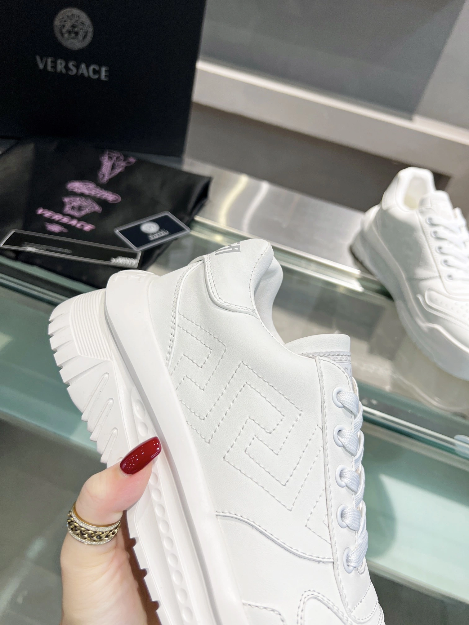 Resilient Men And Women V*ersace Top Sneakers CP 20230607- 6644