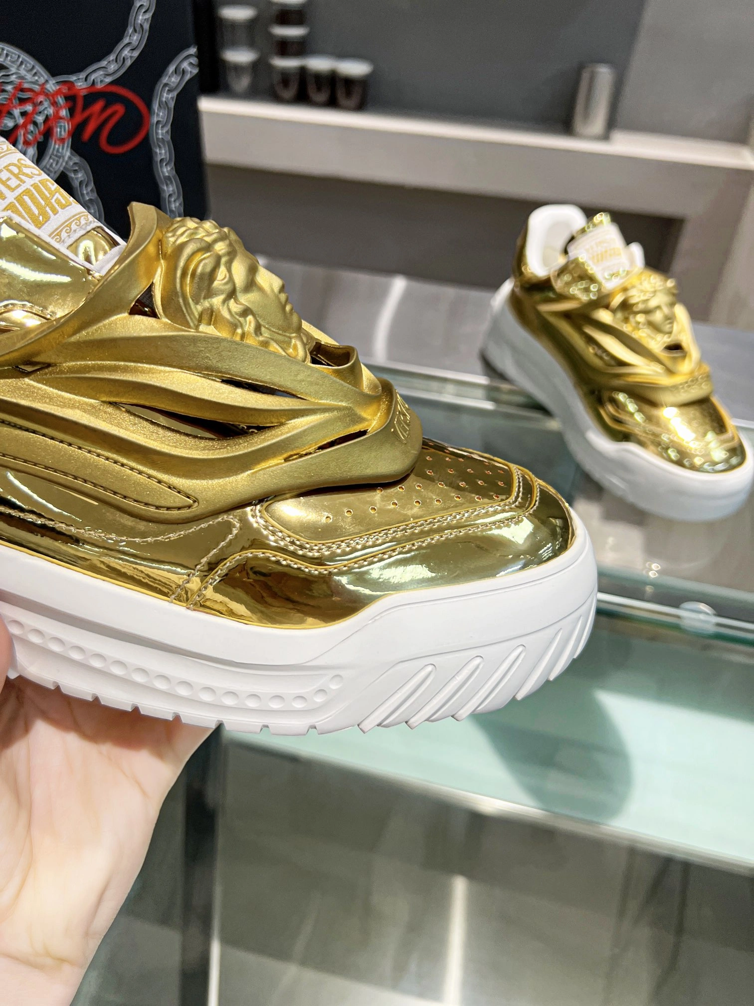 Vibrant Men And Women V*ersace Top Sneakers CP 20230607- 6641