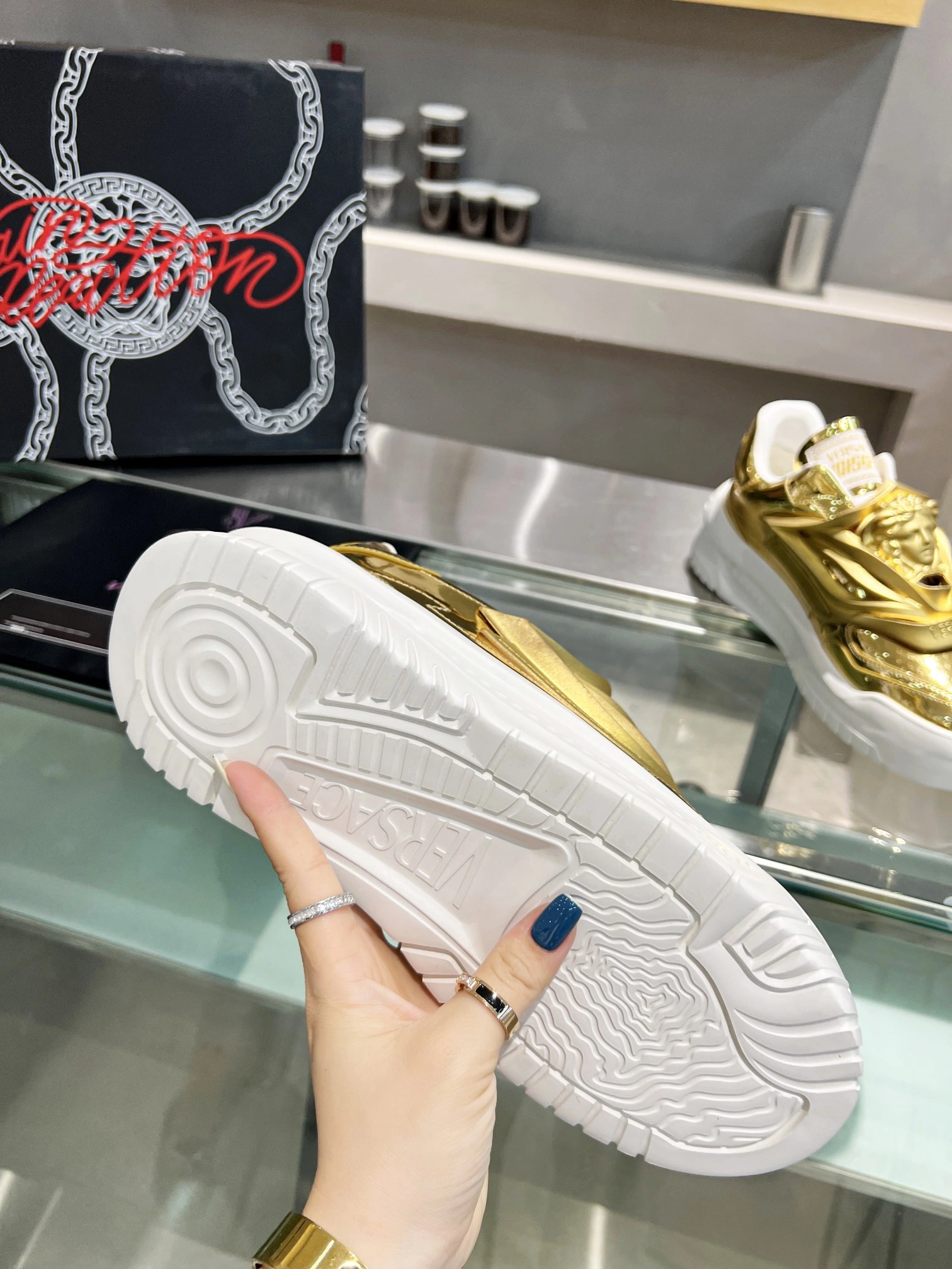 Vibrant Men And Women V*ersace Top Sneakers CP 20230607- 6641