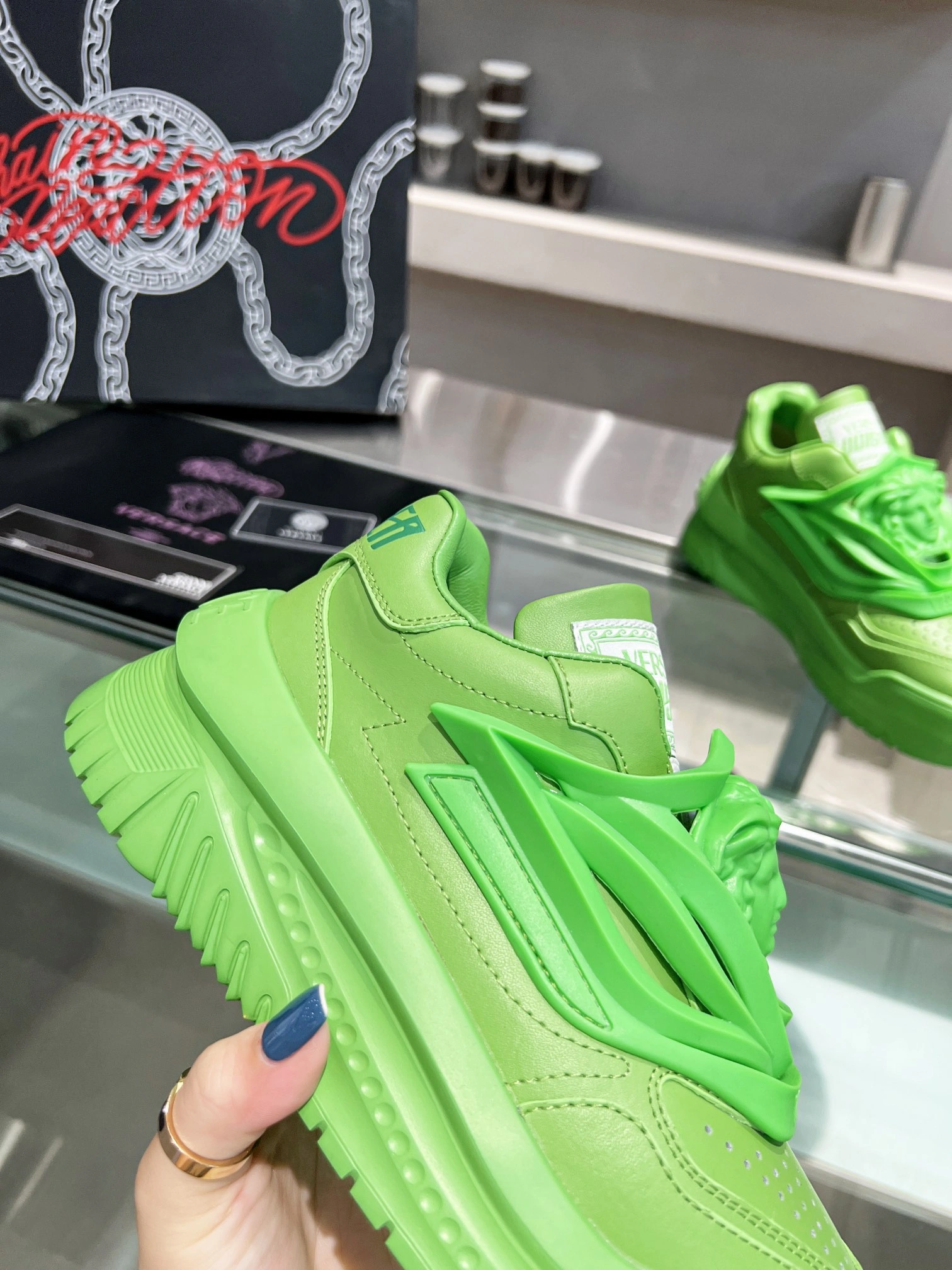 Affordable Men And Women V*ersace Top Sneakers CP 20230607- 6640