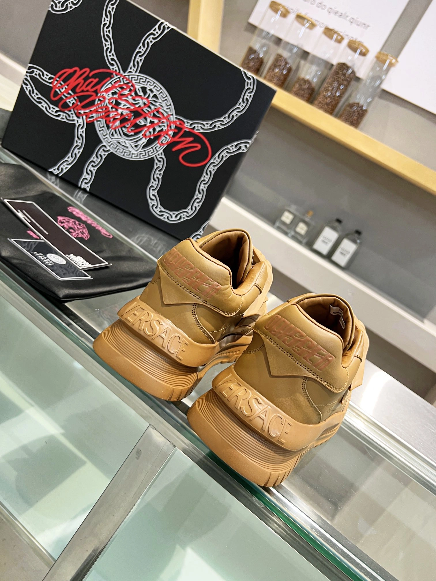 EyeCatching Men And Women V*ersace Top Sneakers CP 20230607- 6636