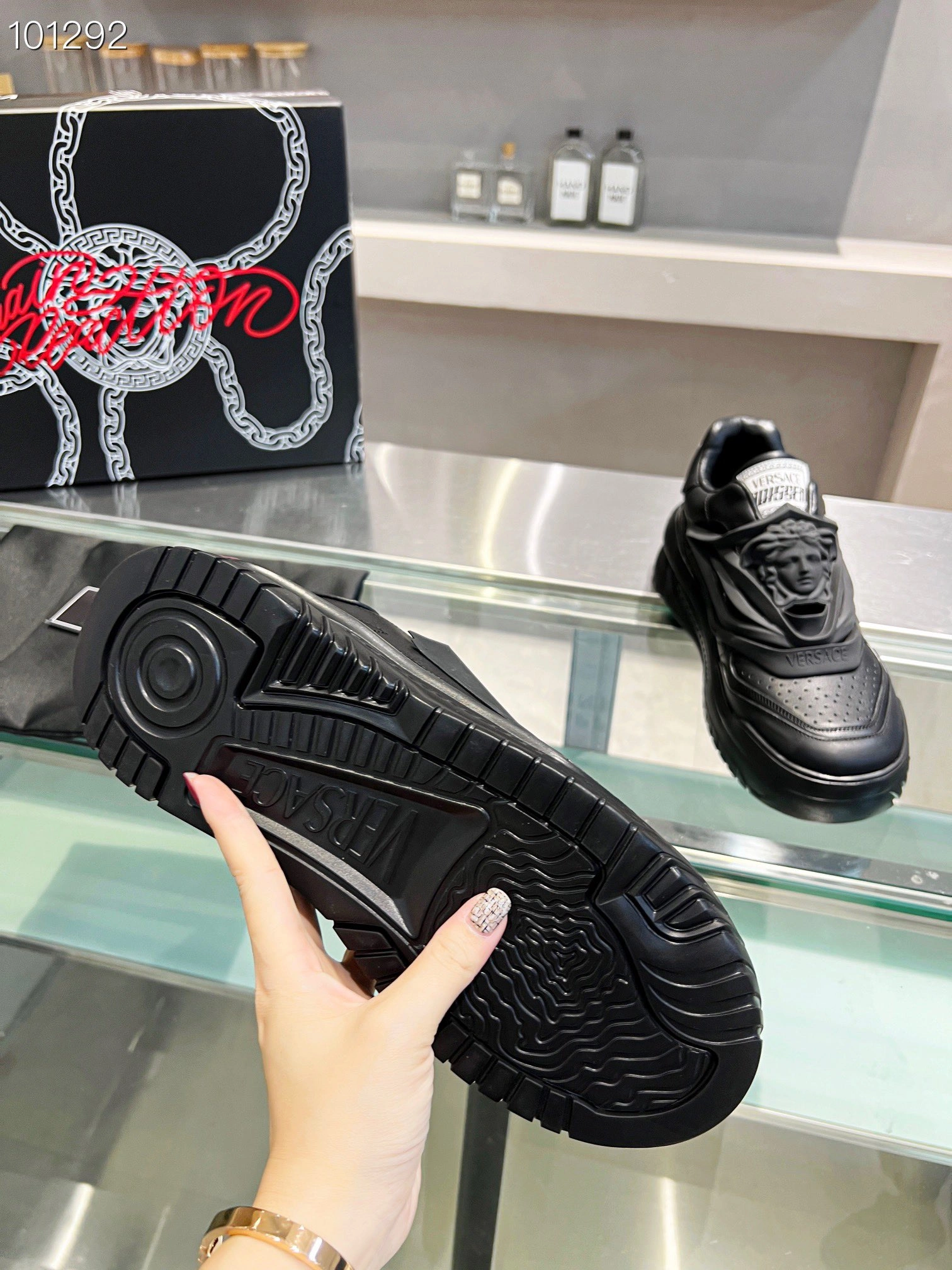 Breathable Men And Women V*ersace Top Sneakers CP 20230607- 6633