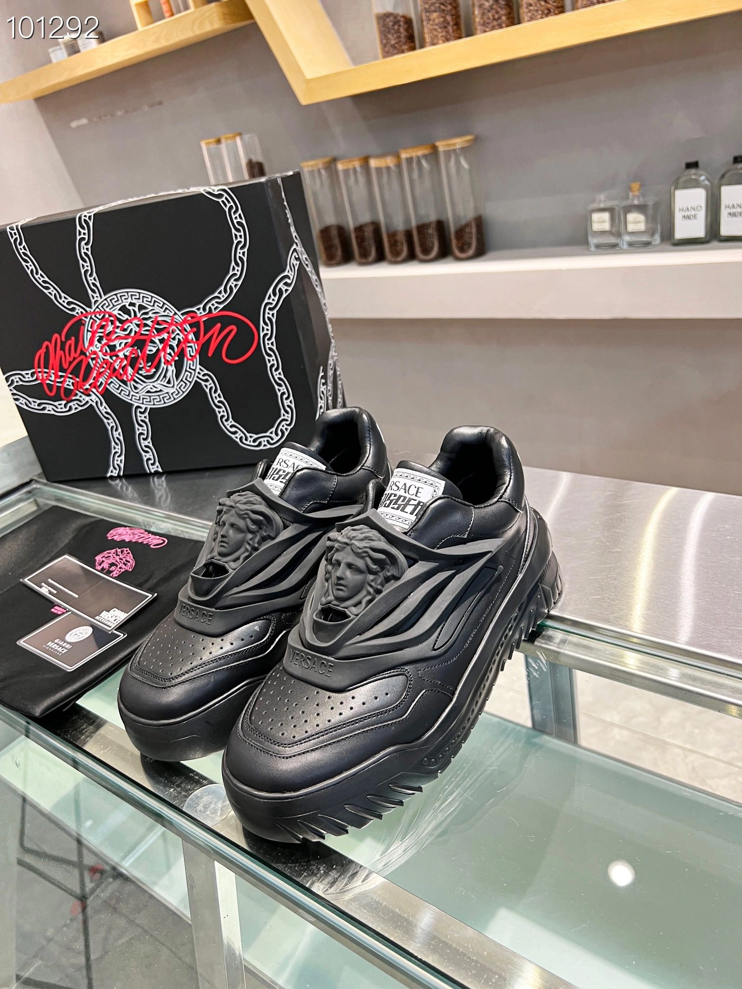 Breathable Men And Women V*ersace Top Sneakers CP 20230607- 6633