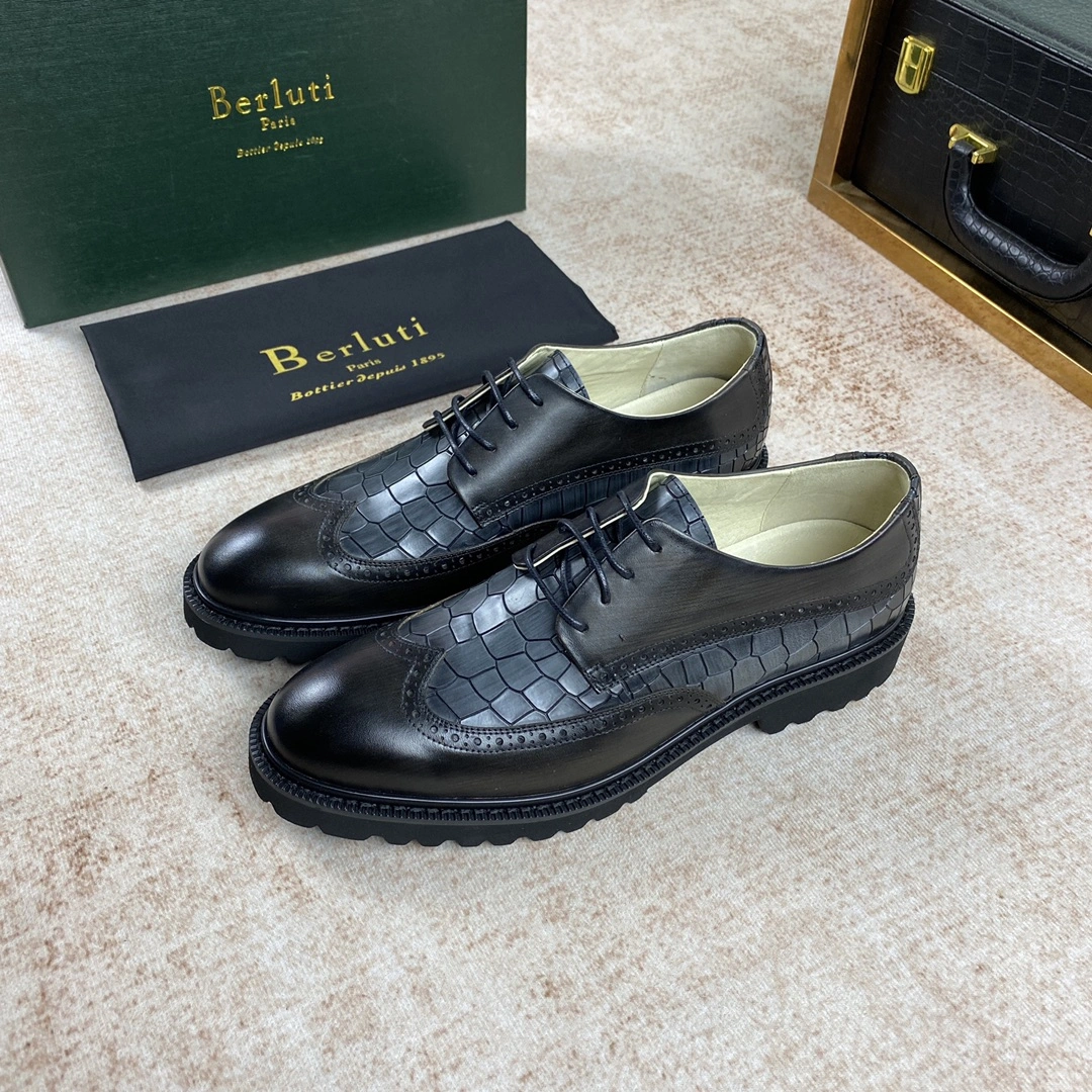 Men B*erluti Top Loafer Durable 7502