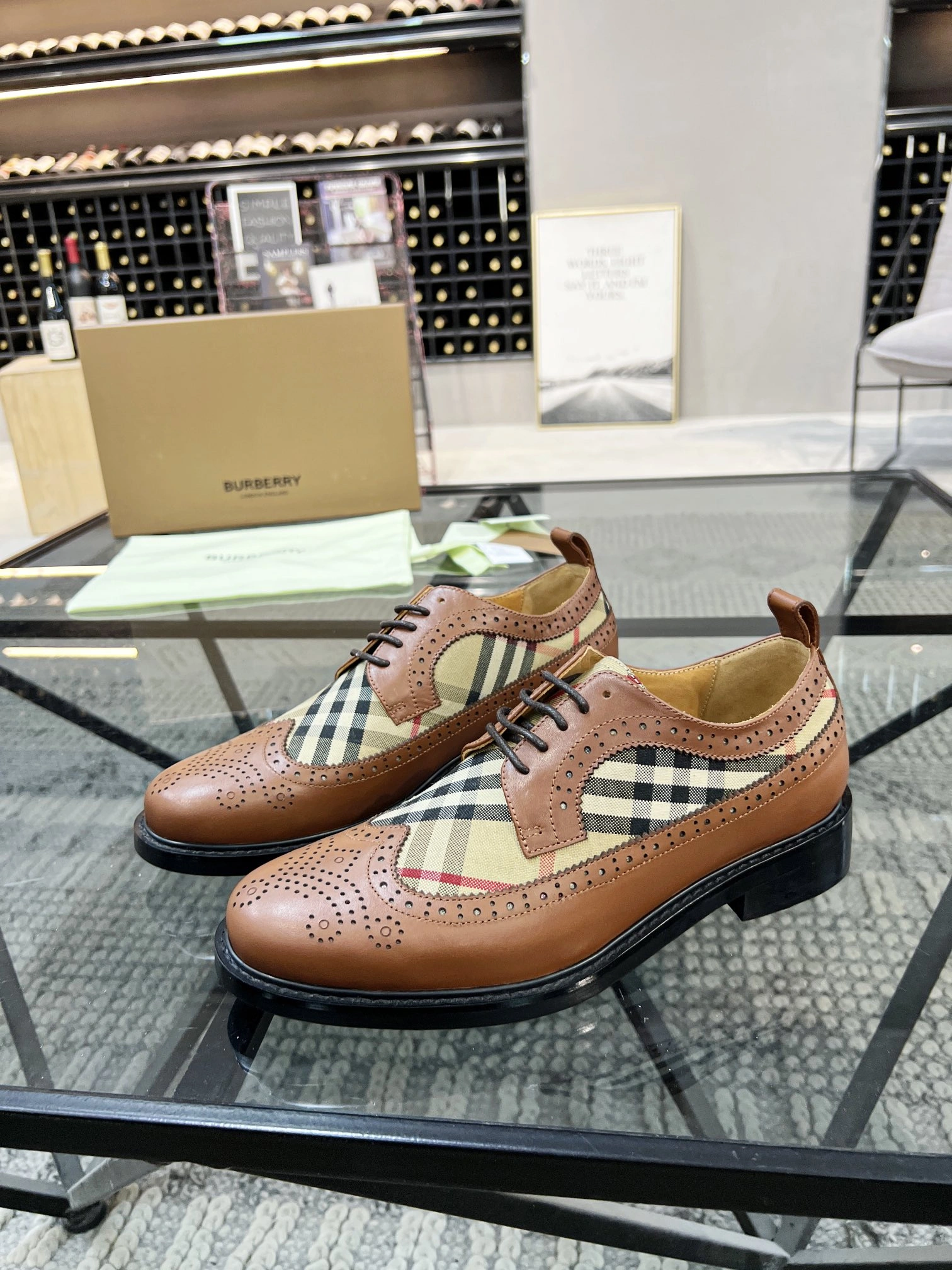 Men B*urberry Top Loafer CP 20230606- Affordable 6281