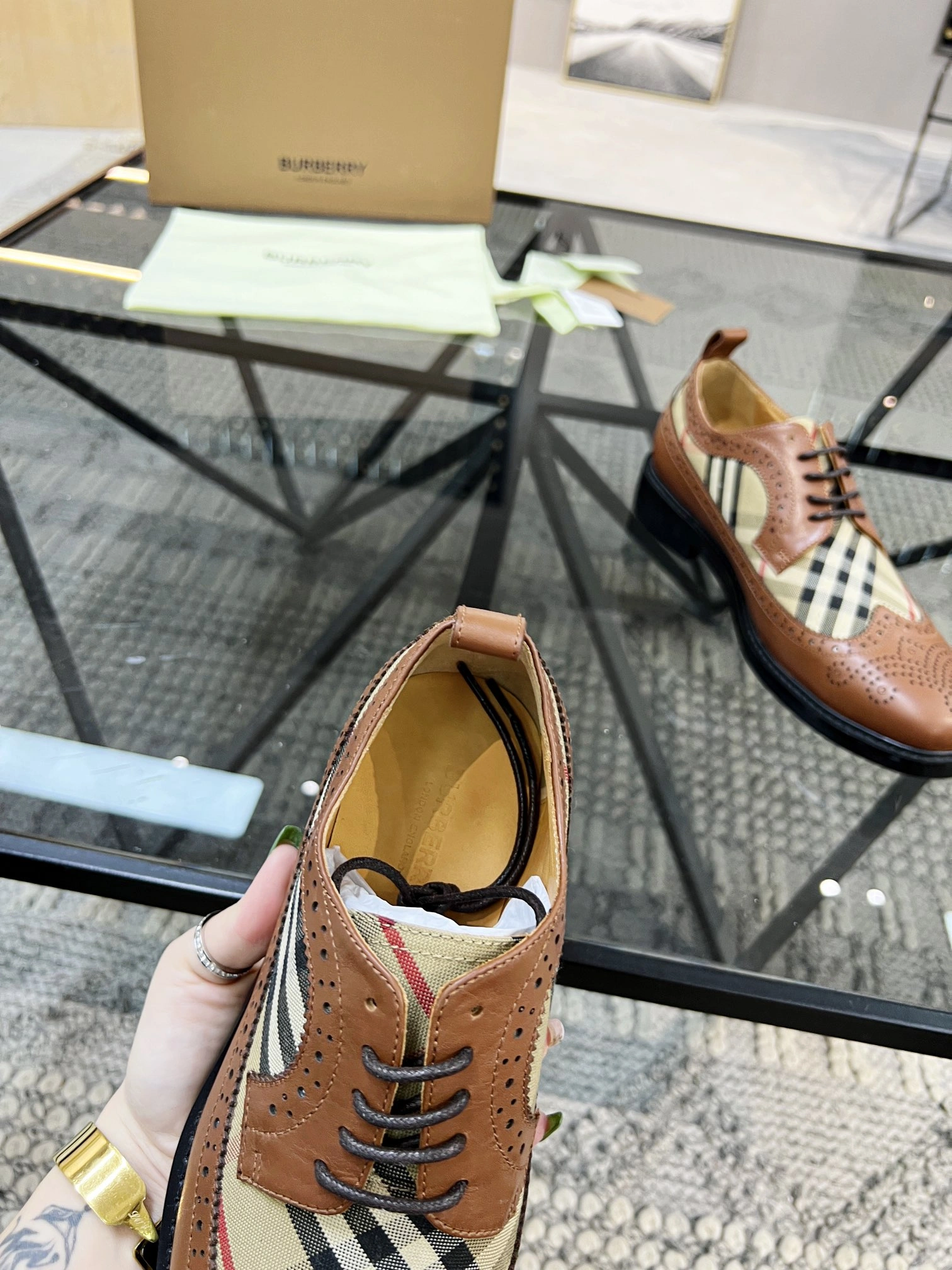Men B*urberry Top Loafer CP 20230606- Affordable 6281
