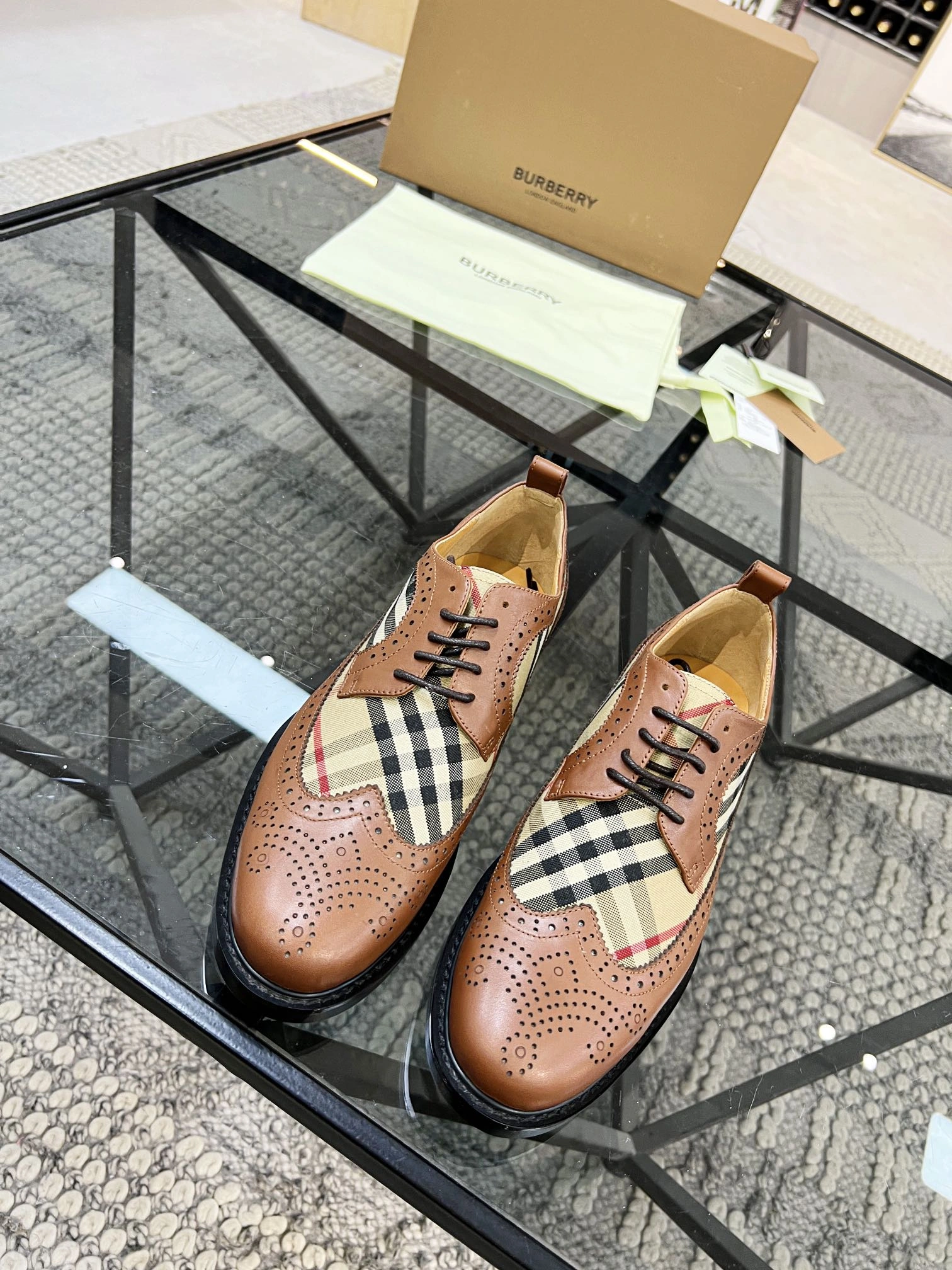 Men B*urberry Top Loafer CP 20230606- Affordable 6281