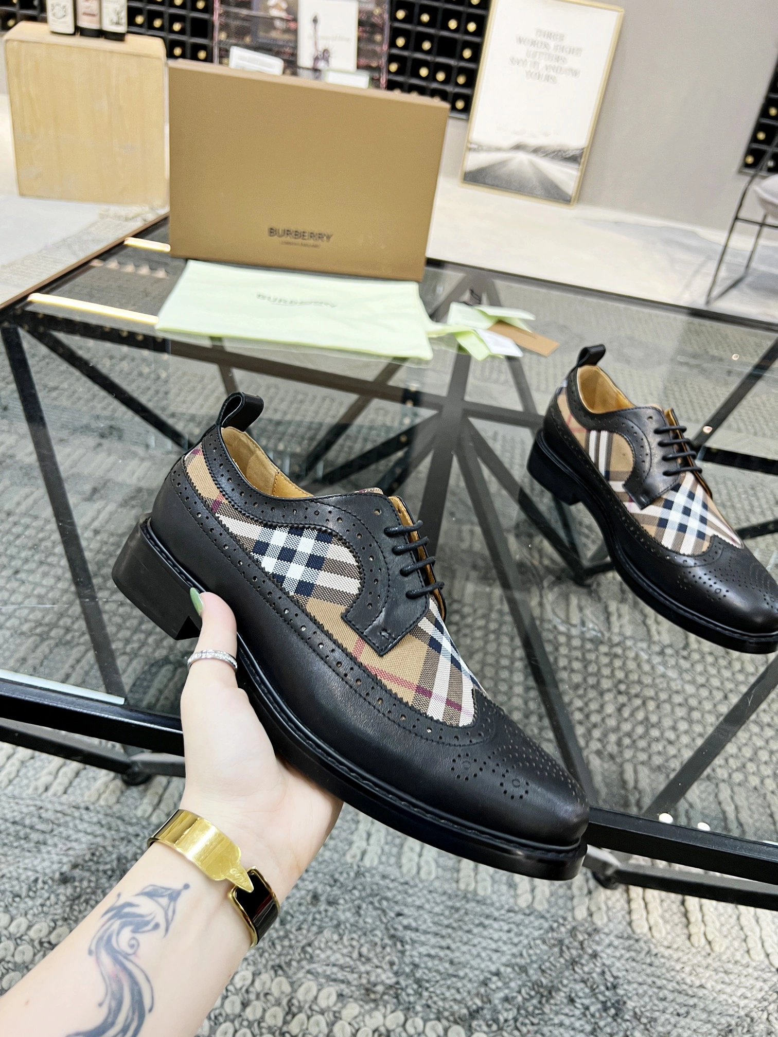 Men B*urberry Top Loafer CP 20230606- Lightweight 6279