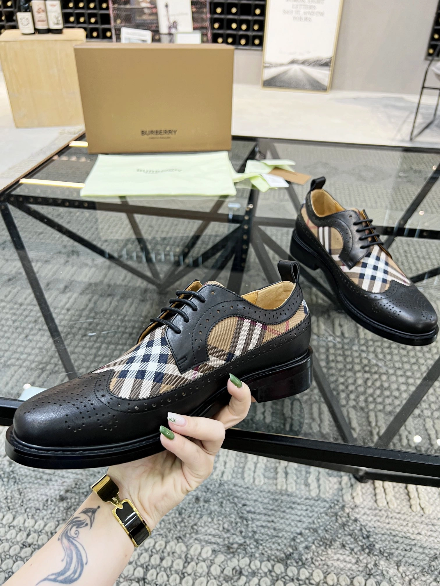 Men B*urberry Top Loafer CP 20230606- Lightweight 6279