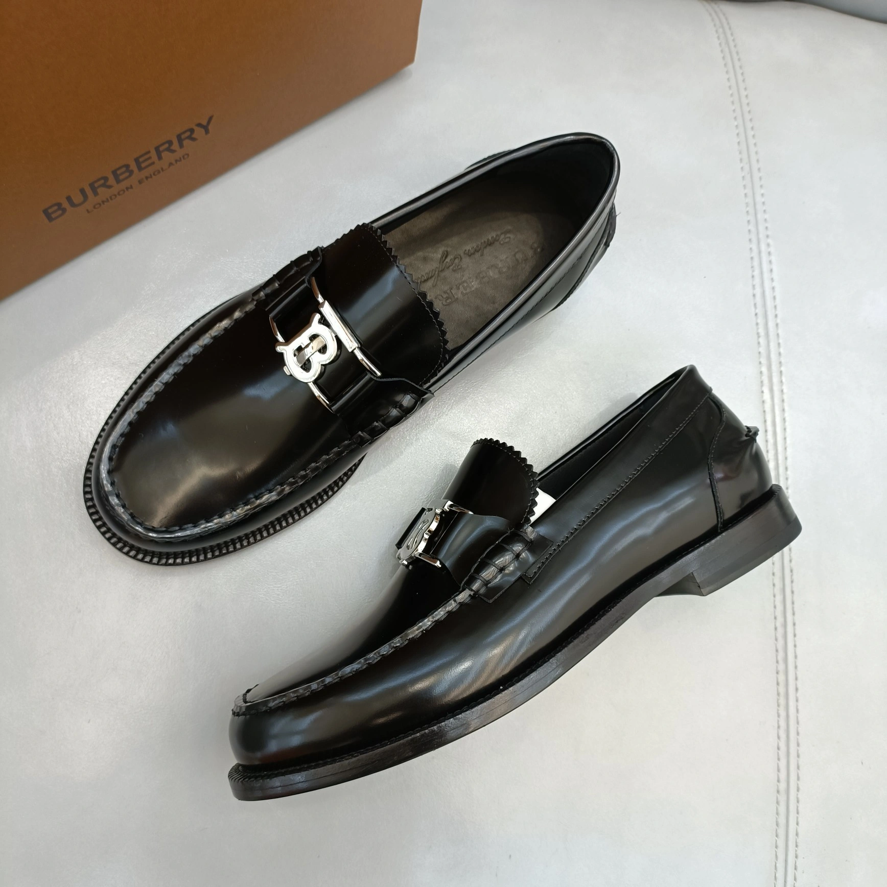 Colorful Men B*urberry Top Loafer CP 20230614- 6204