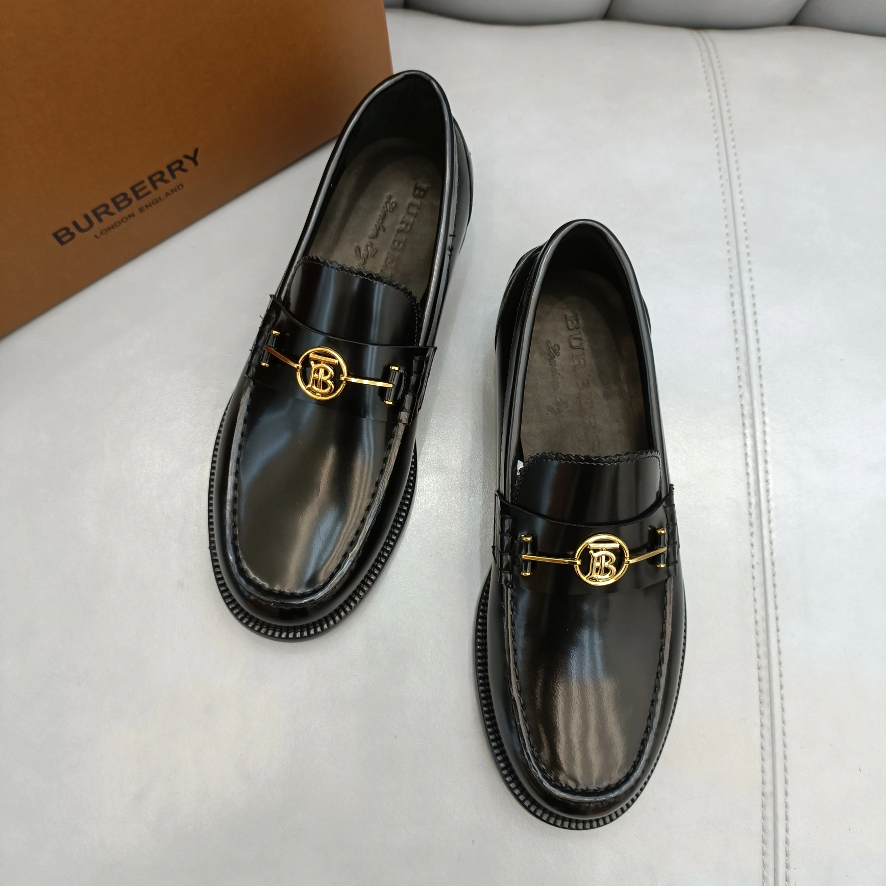 Men B*urberry Top Loafer CP 20230614- GoodFit 6203
