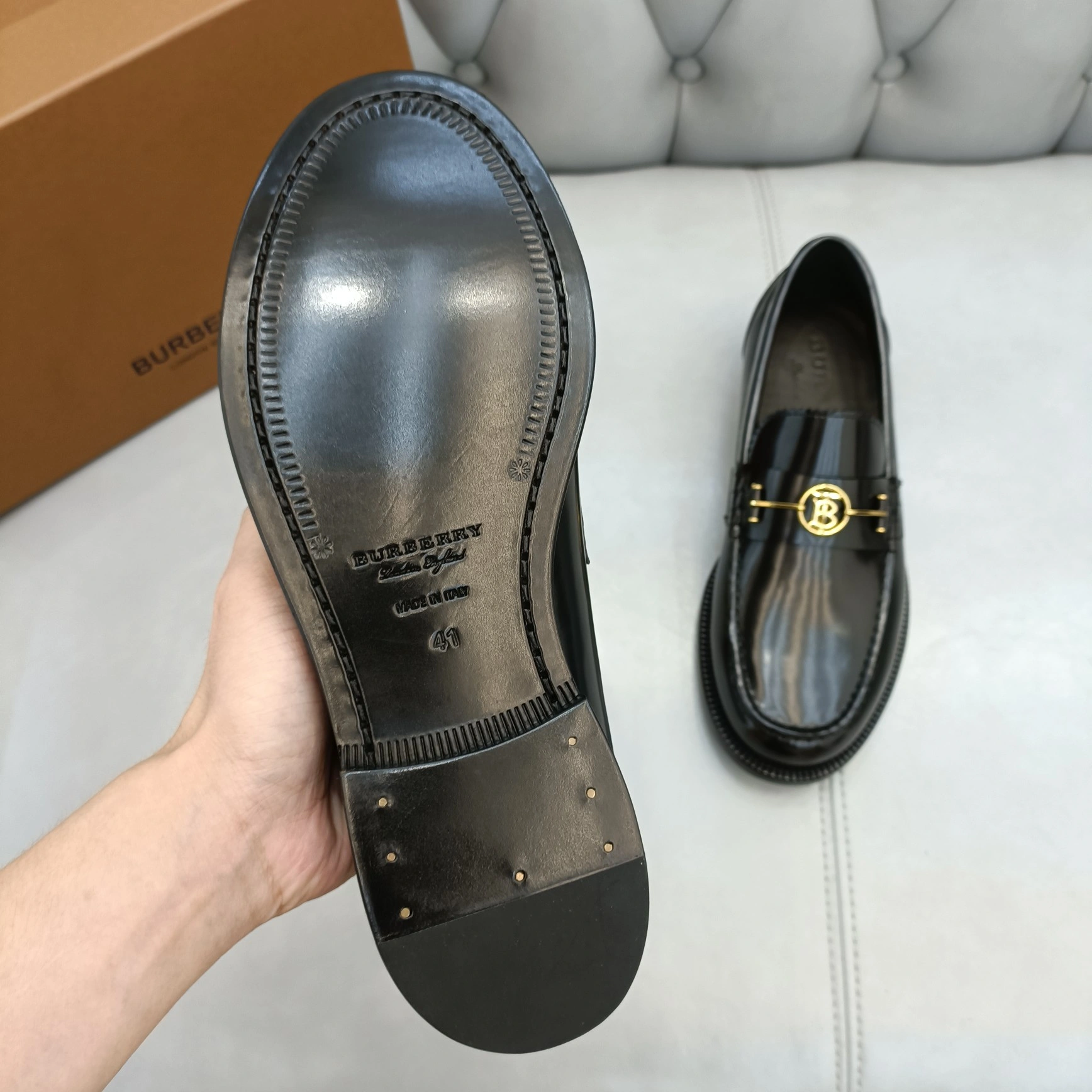 Men B*urberry Top Loafer CP 20230614- GoodFit 6203