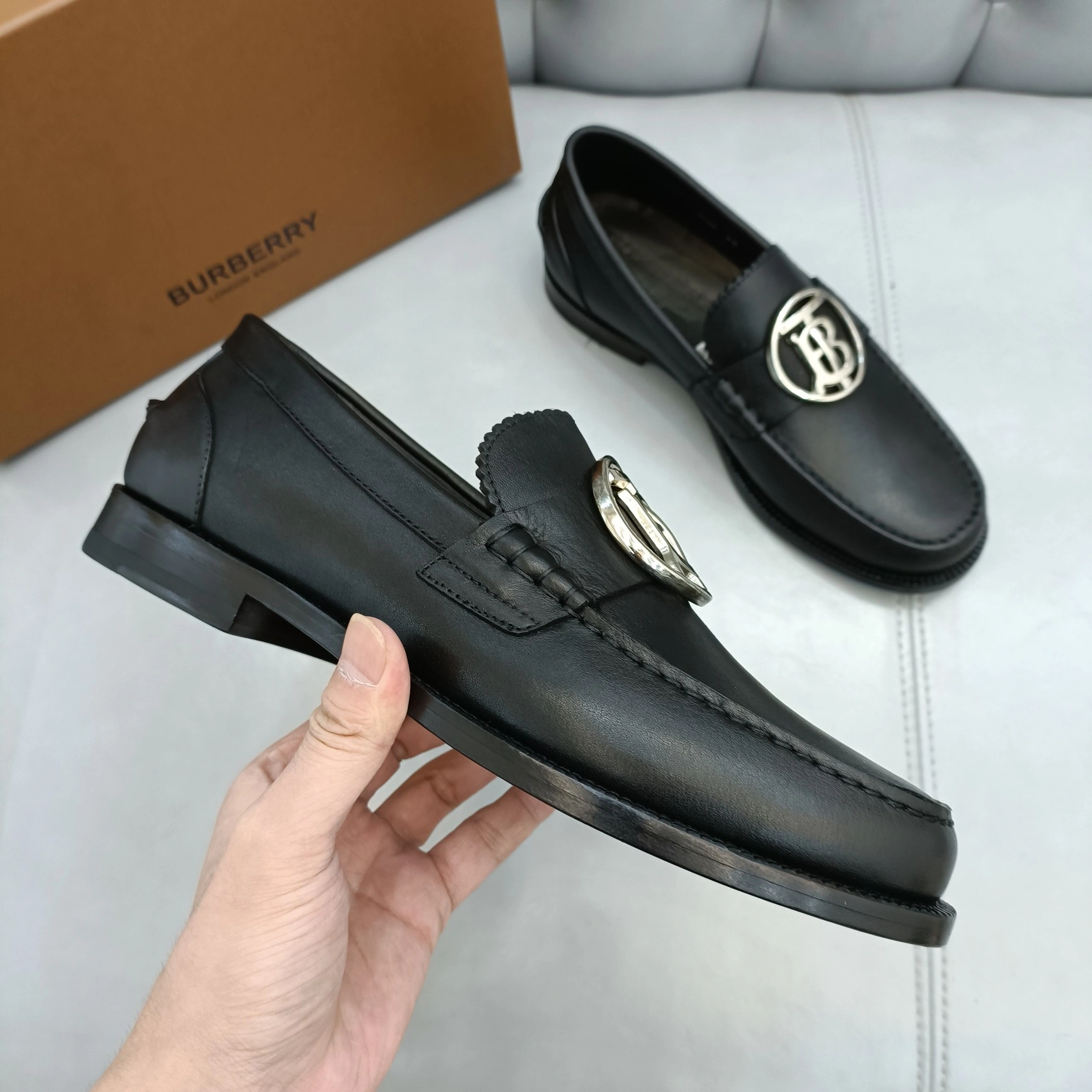 WrinkleFree Men B*urberry Top Loafer CP 20230614- 6200