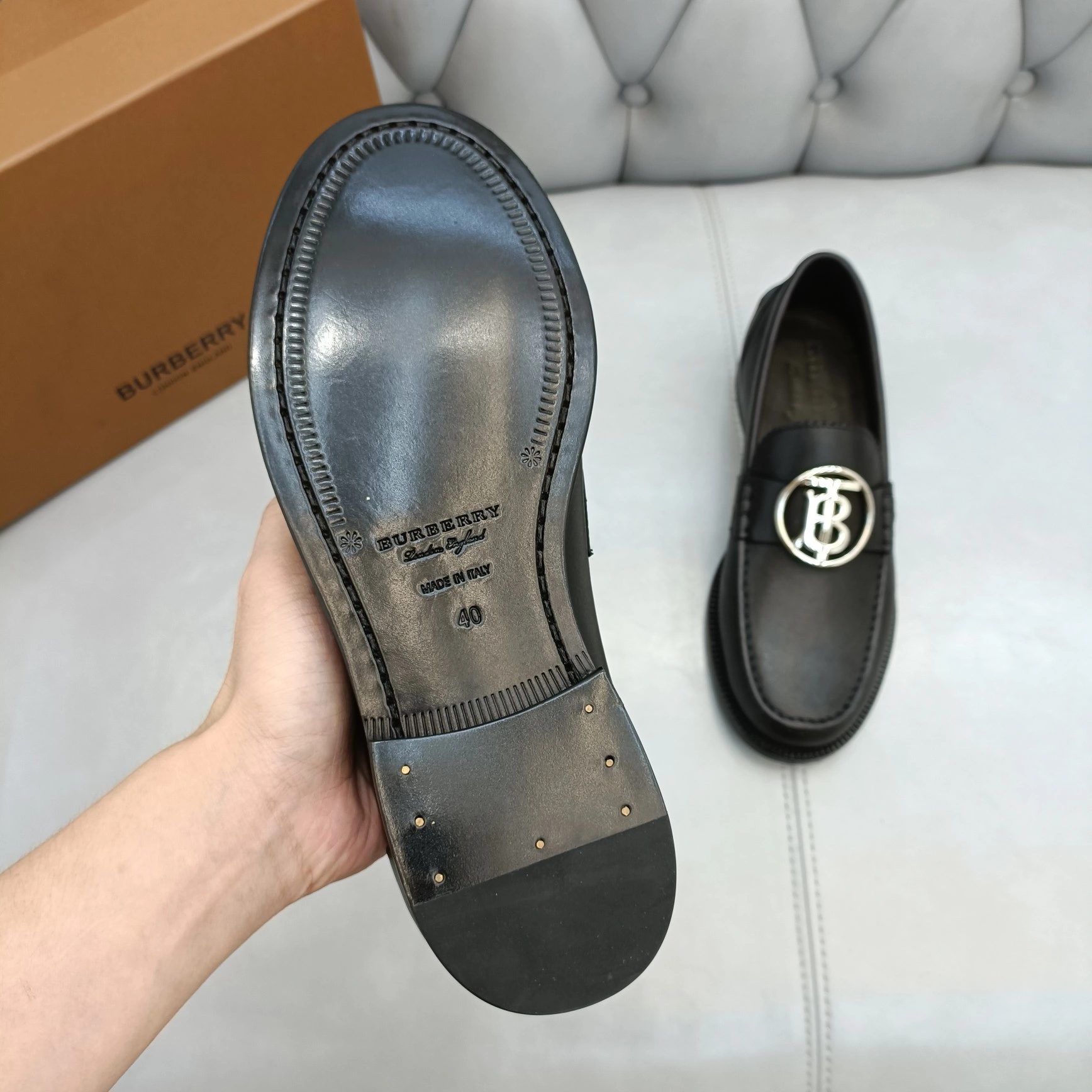 WrinkleFree Men B*urberry Top Loafer CP 20230614- 6200