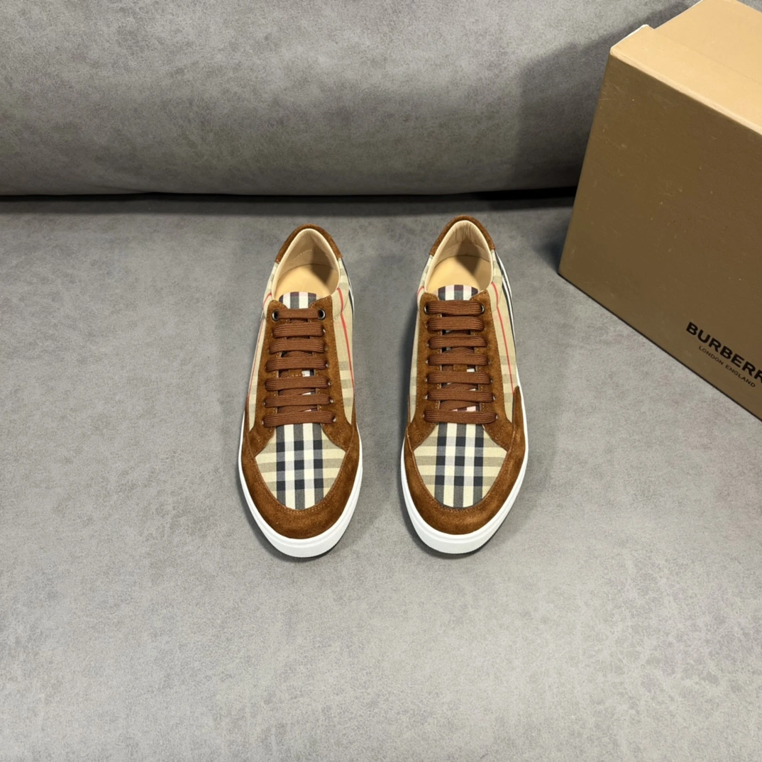 Bright Men B*urberry Top Sneaker Low CP 20230613- 6260