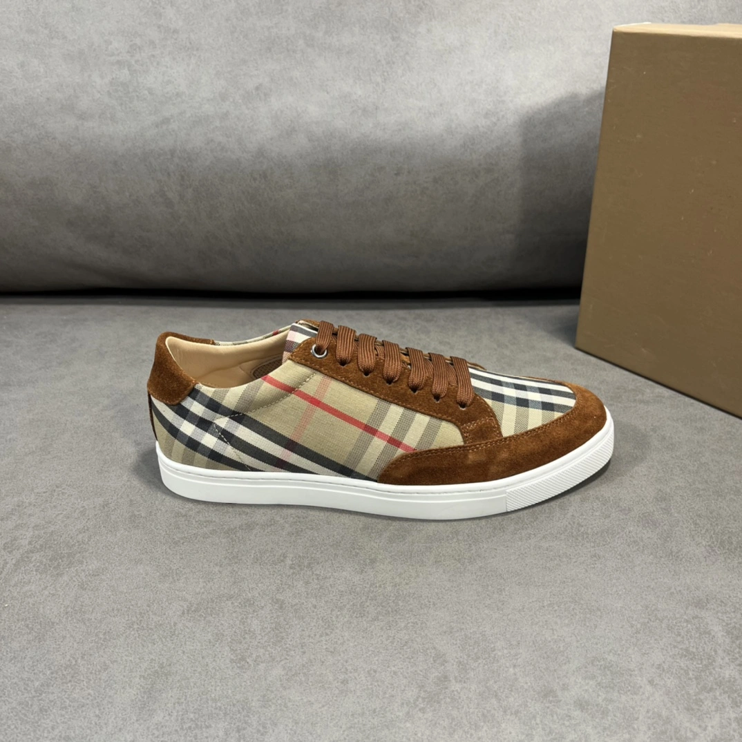 Bright Men B*urberry Top Sneaker Low CP 20230613- 6260