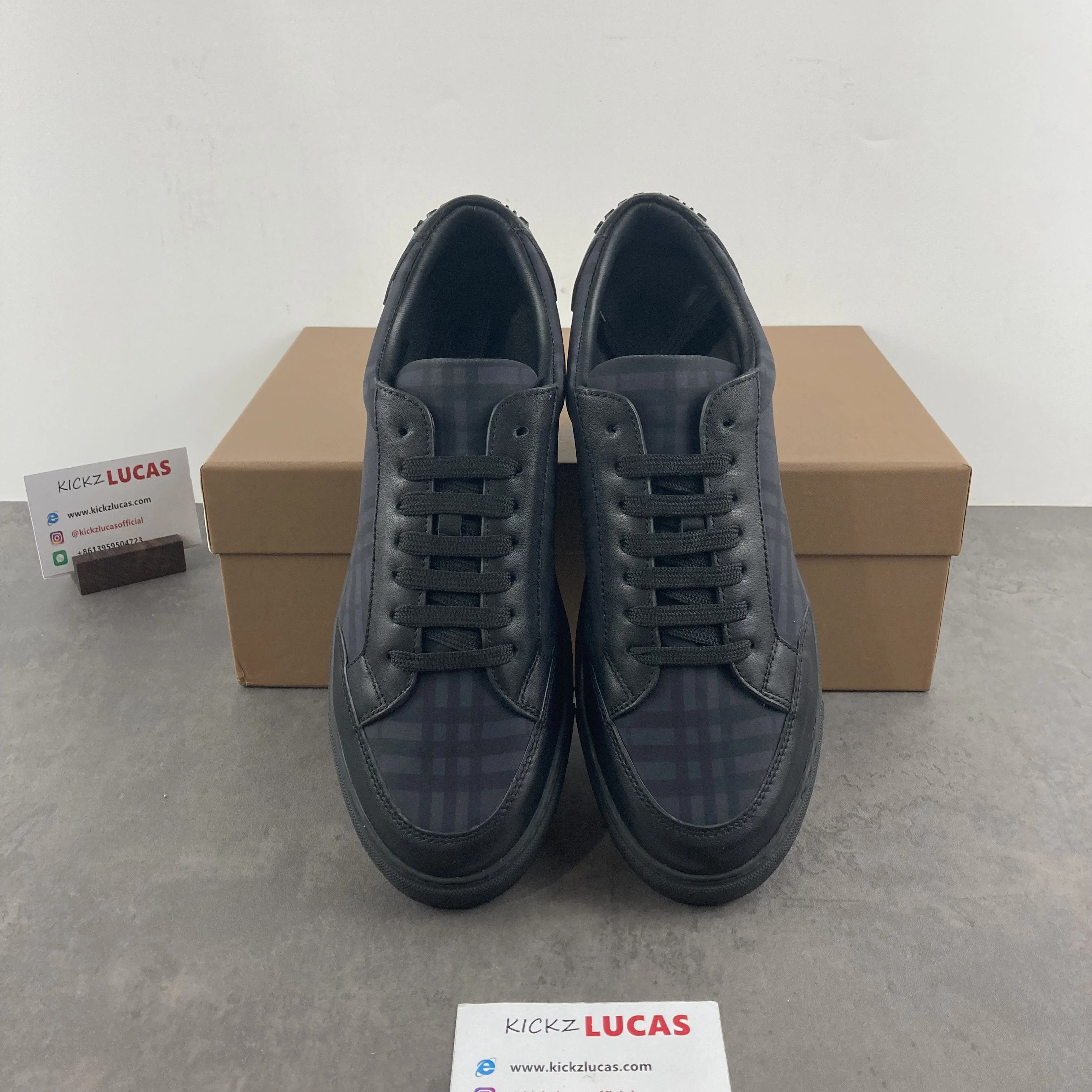 Sleek Men B*urberry Top Sneaker Low CP 20230613- 6255