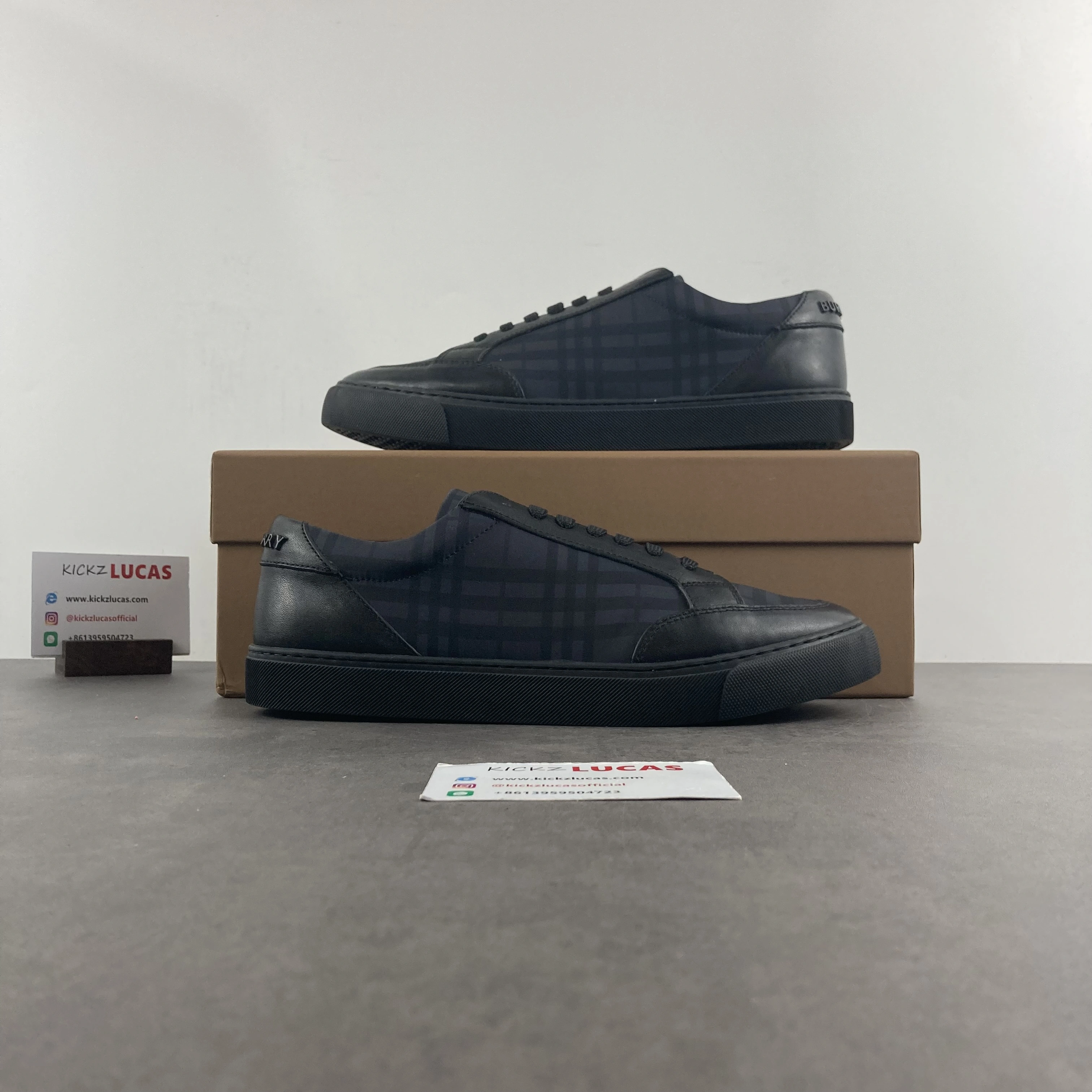 Sleek Men B*urberry Top Sneaker Low CP 20230613- 6255