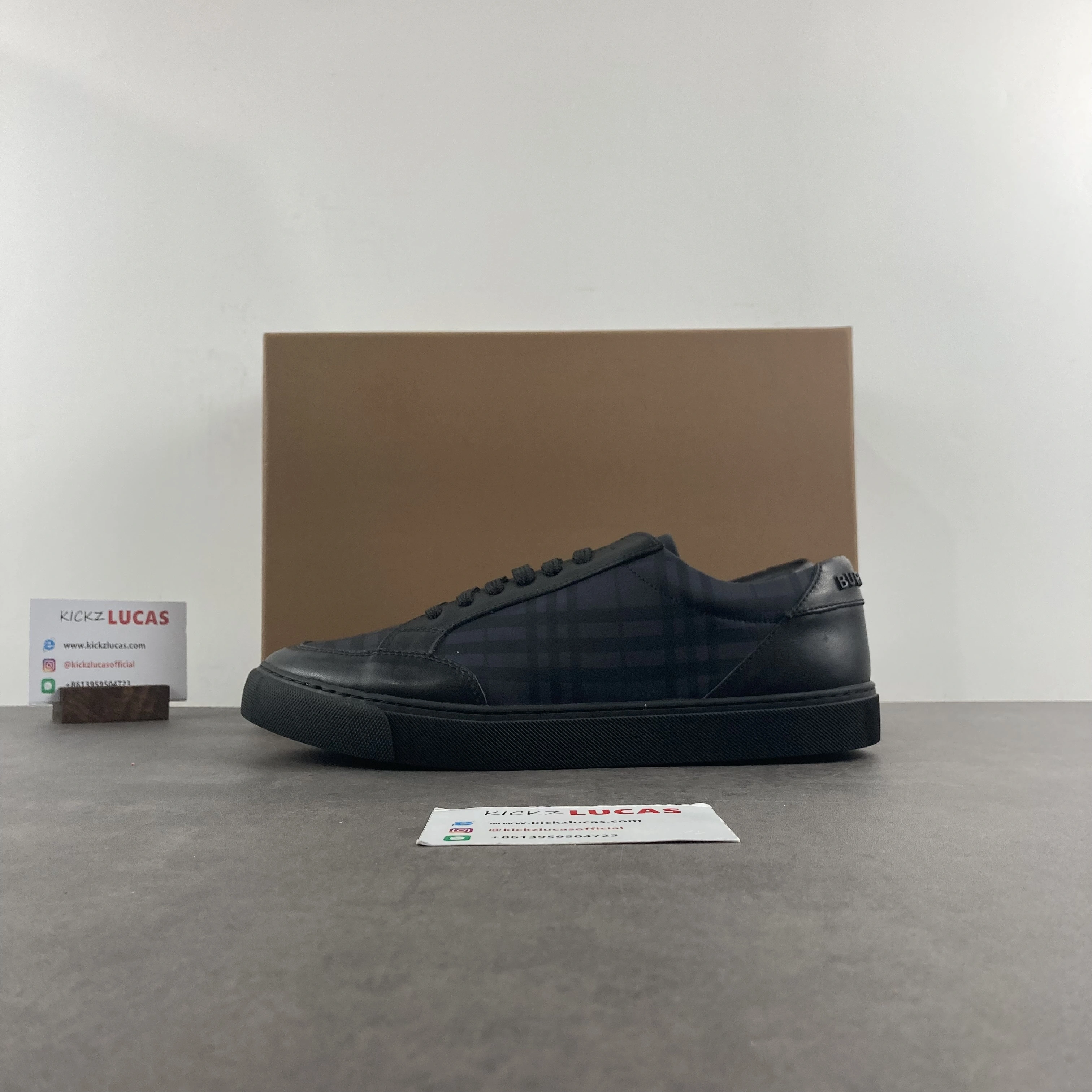 Sleek Men B*urberry Top Sneaker Low CP 20230613- 6255