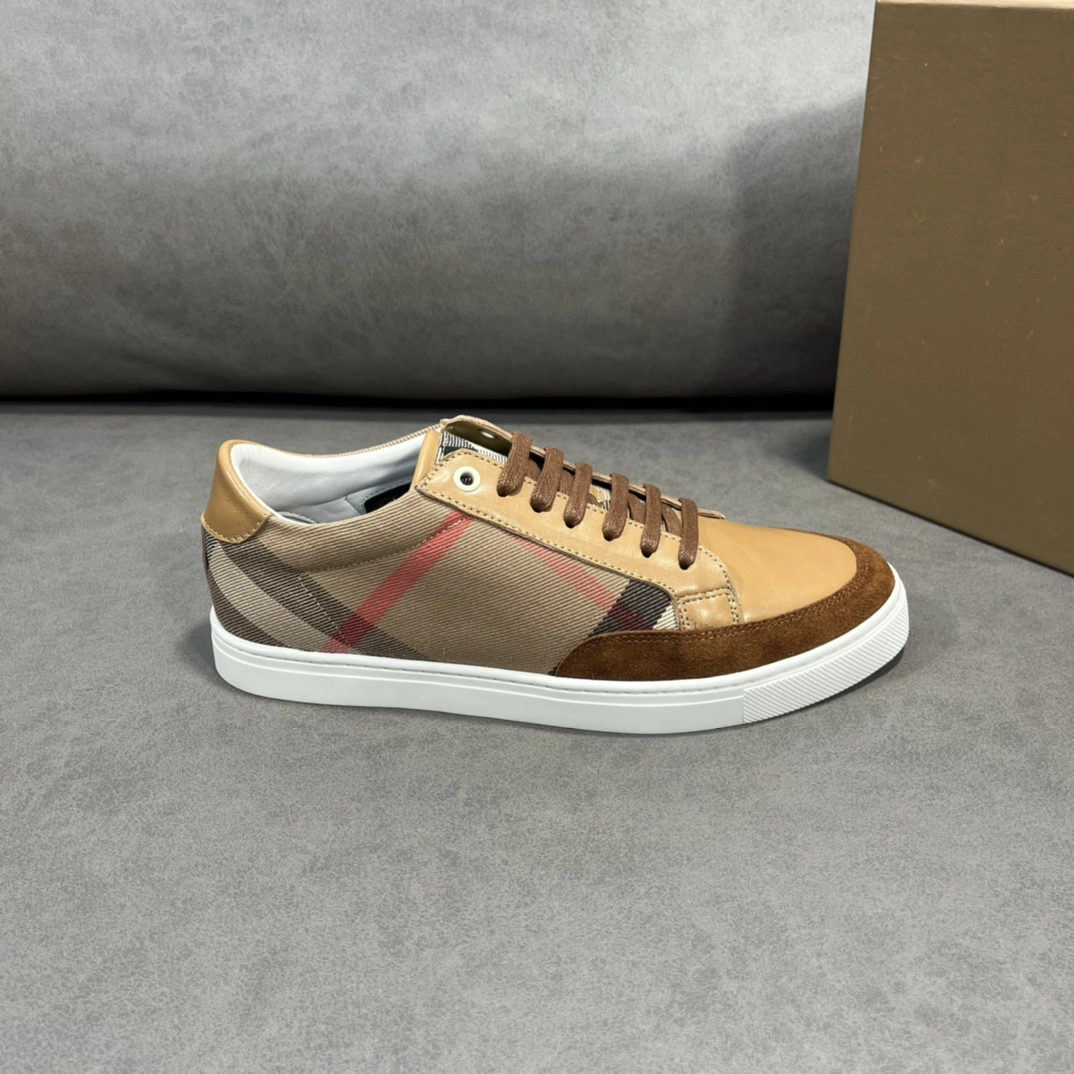 Men B*urberry Top Sneaker Low CP 20230613- Flexible 6254