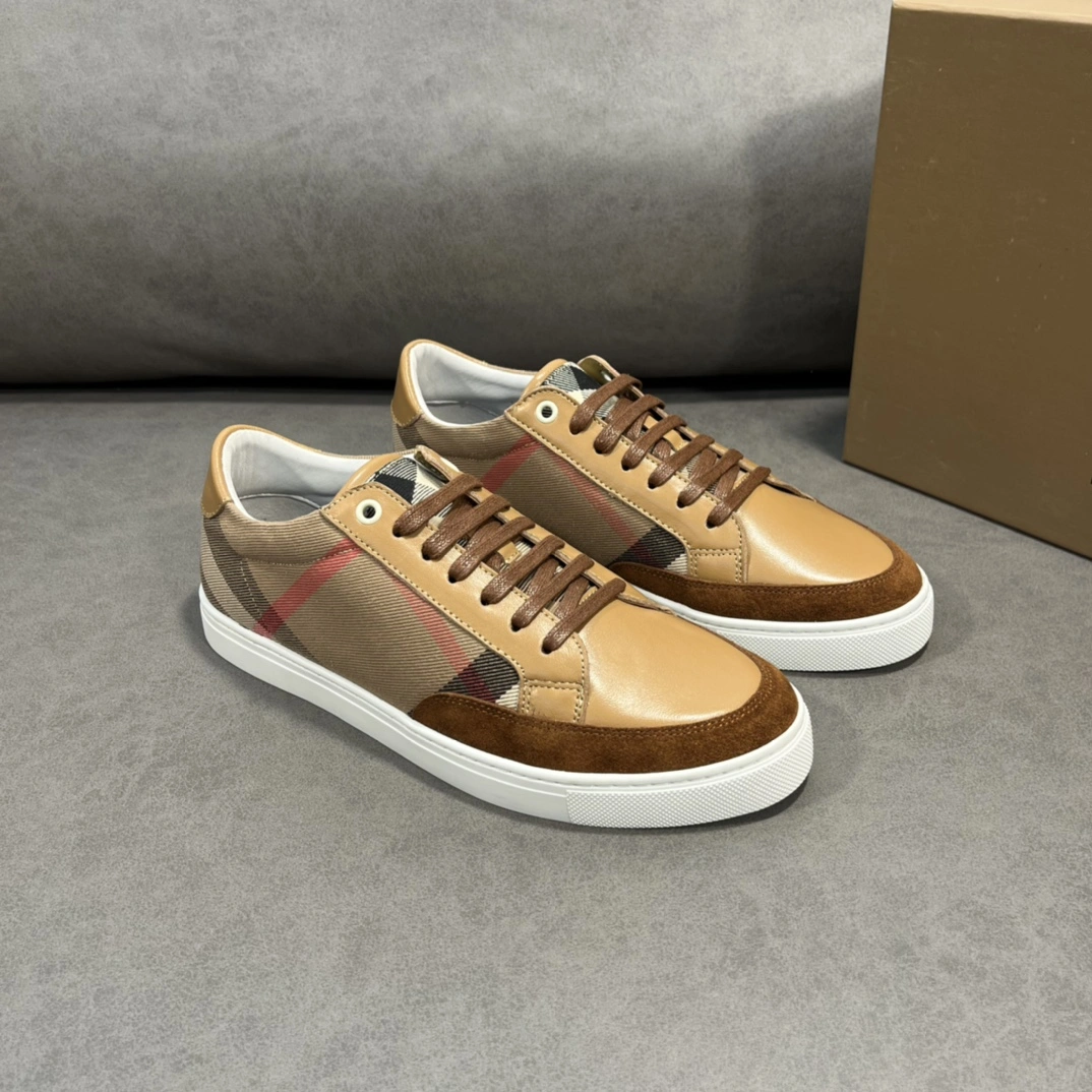 Men B*urberry Top Sneaker Low CP 20230613- Flexible 6254