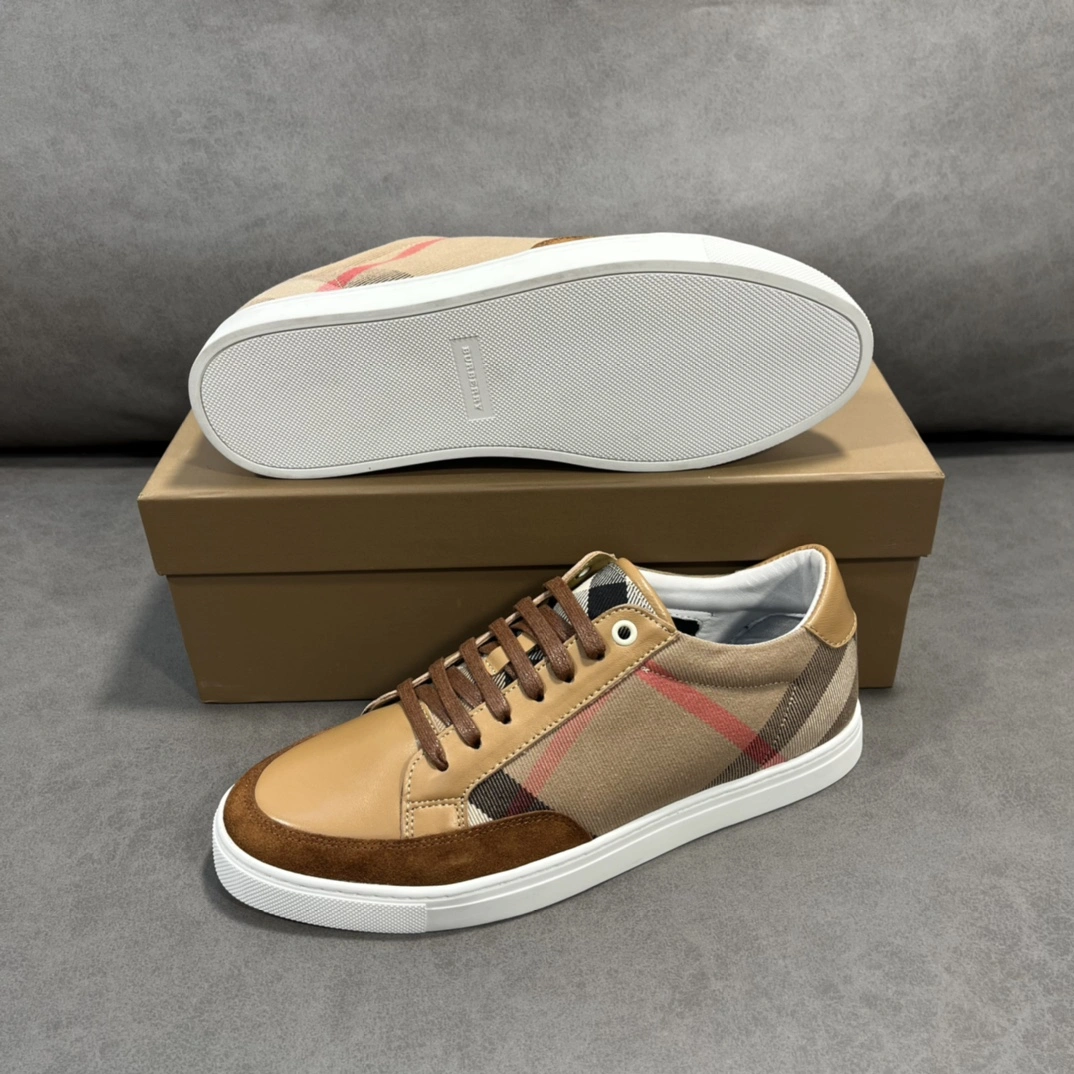 Men B*urberry Top Sneaker Low CP 20230613- Flexible 6254