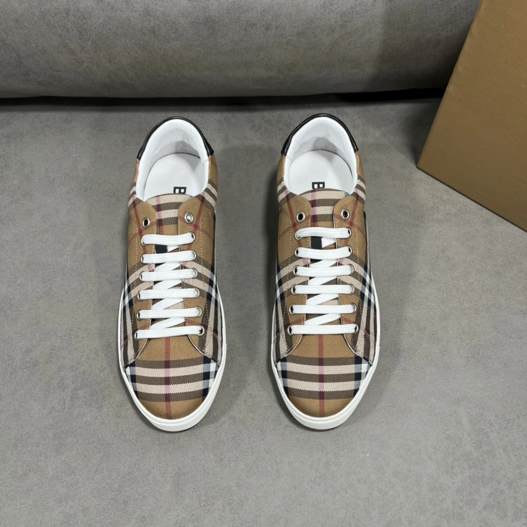 Men B*urberry Top Sneaker Low CP 20230614- Attractive 6218