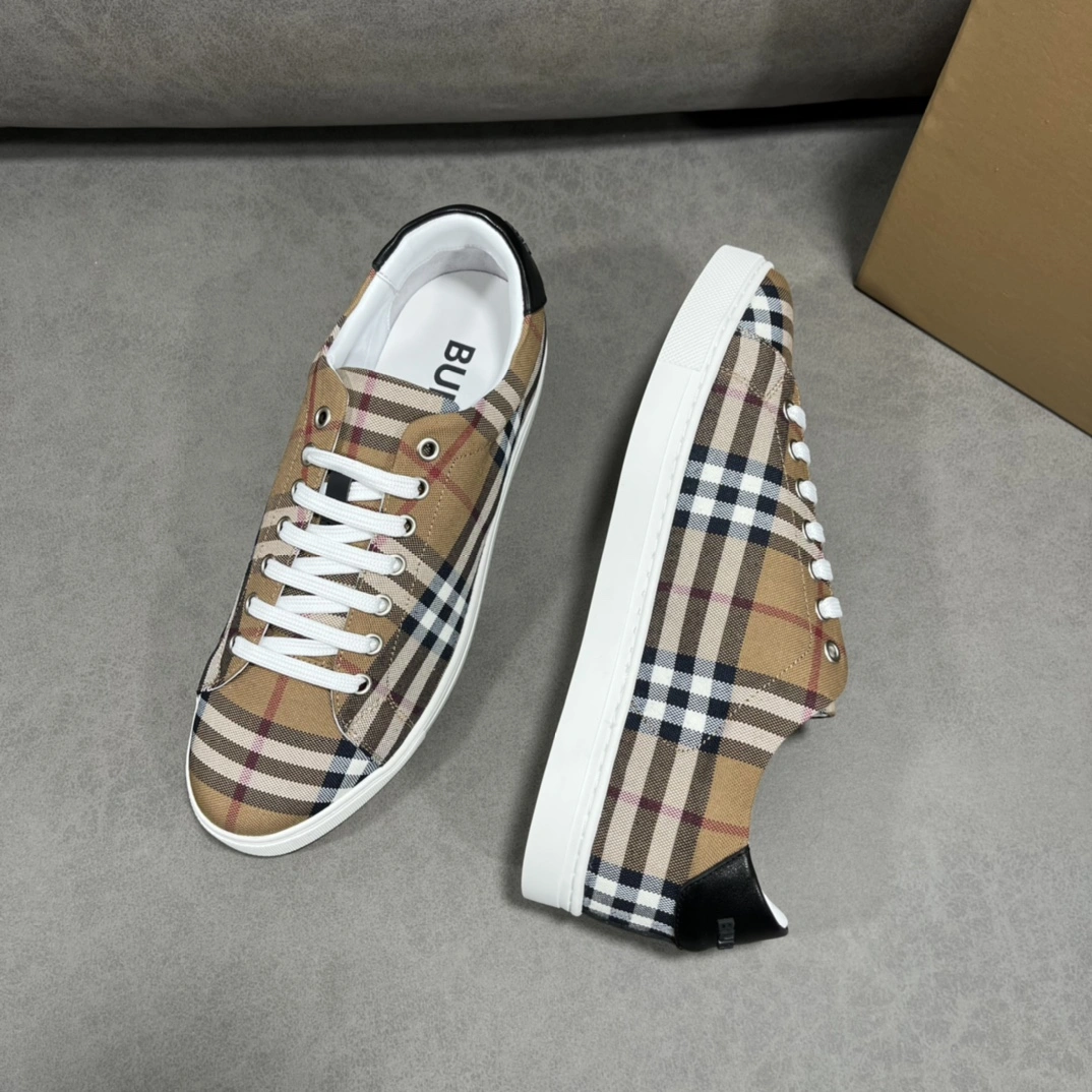 Men B*urberry Top Sneaker Low CP 20230614- Attractive 6218