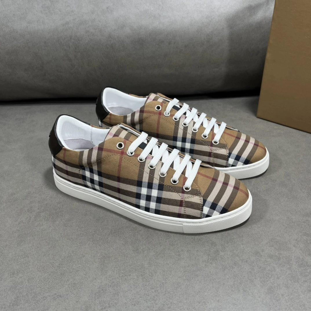 Men B*urberry Top Sneaker Low CP 20230614- Attractive 6218