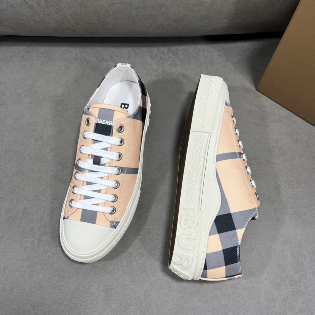 Stylish Men B*urberry Top Sneaker Low CP 20230614- 6217