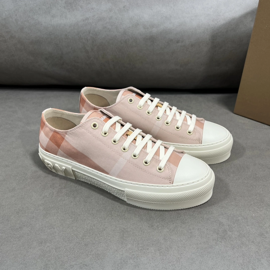 Men B*urberry Top Sneaker Low CP 20230614- Fashionable 6215