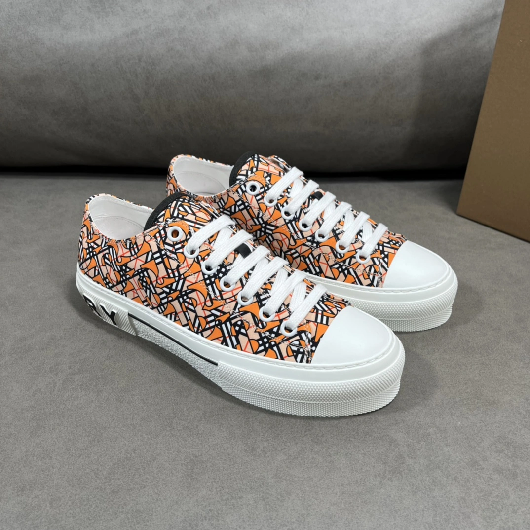 Breathable Men B*urberry Top Sneaker Low CP 20230614- 6214