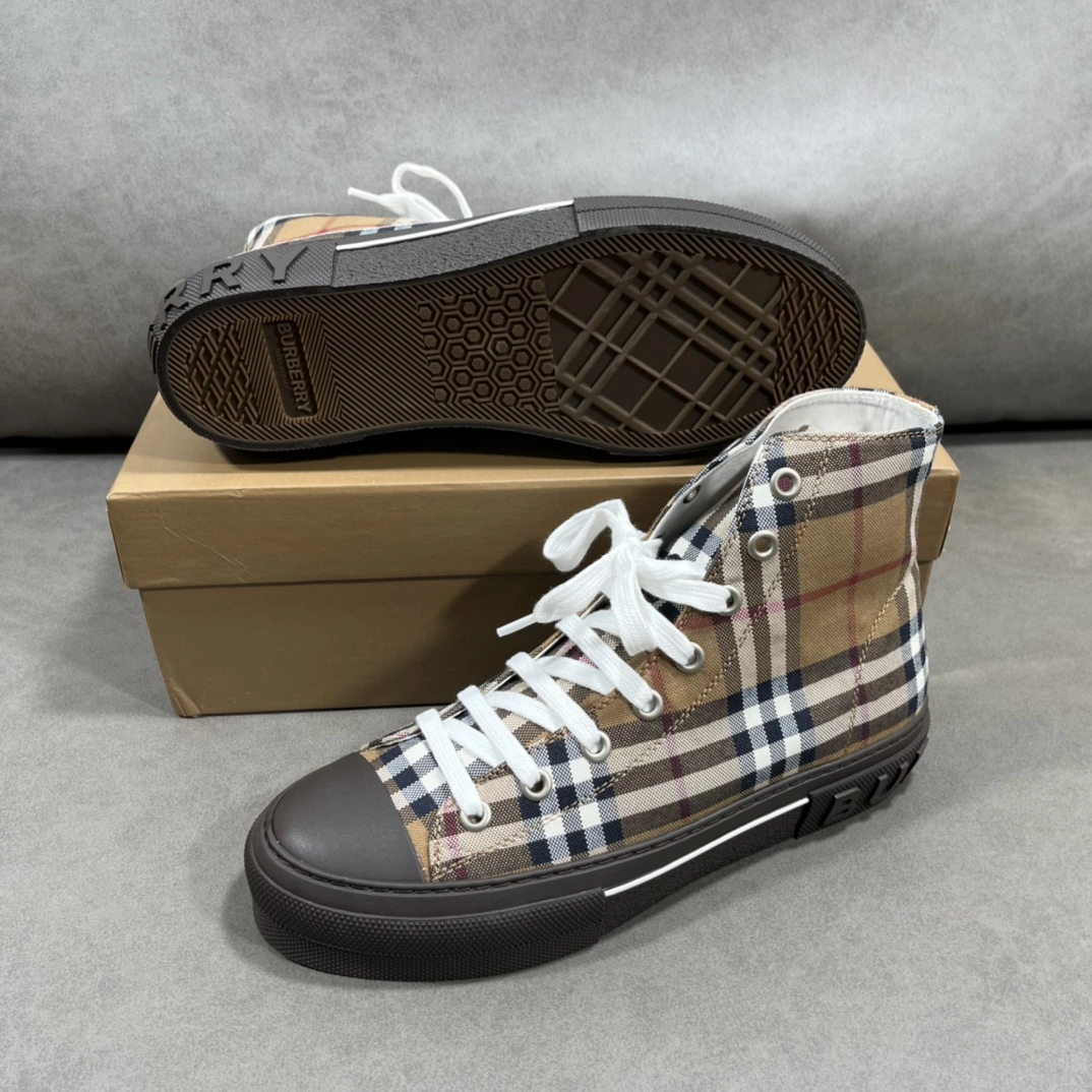 Sporty Men B*urberry Top Sneaker Low CP 20230614- 6208