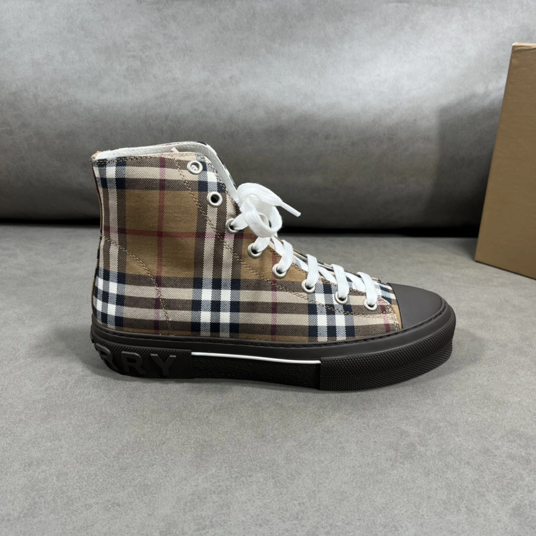 Sporty Men B*urberry Top Sneaker Low CP 20230614- 6208