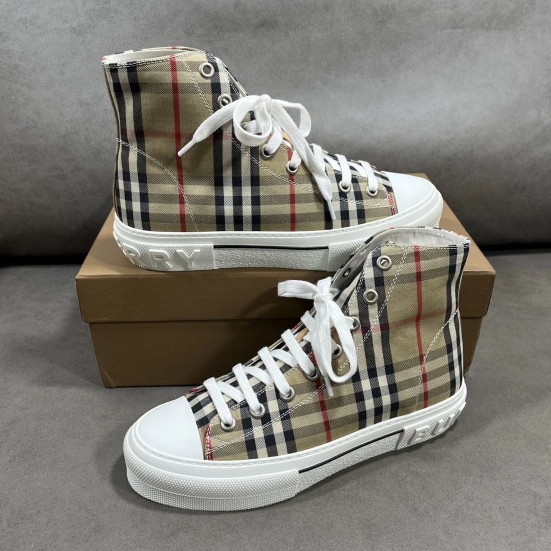 Men B*urberry Top Sneaker Low CP 20230614- Snug 6207
