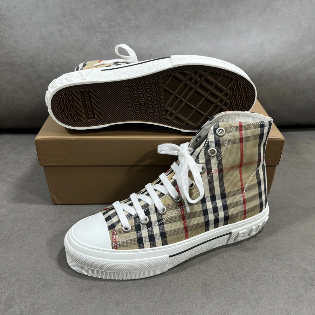 Men B*urberry Top Sneaker Low CP 20230614- Snug 6207