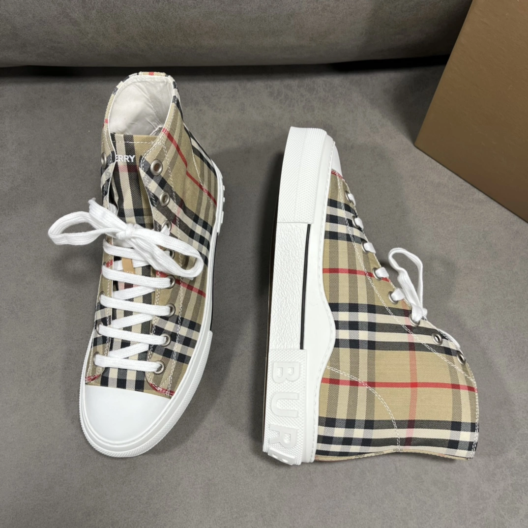 Men B*urberry Top Sneaker Low CP 20230614- Snug 6207
