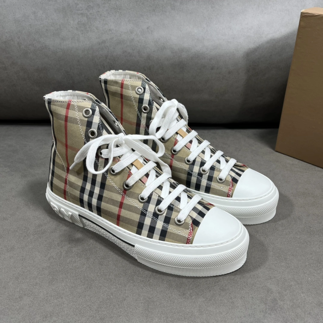 Men B*urberry Top Sneaker Low CP 20230614- Snug 6207