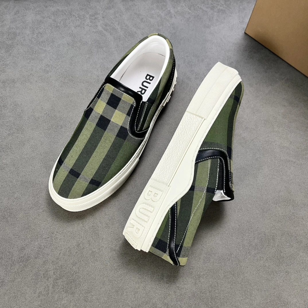 Sleek Men B*urberry Top Sneaker Low CP 20230614- 6206