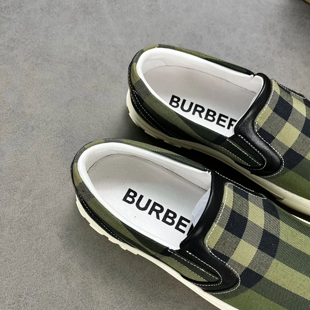 Sleek Men B*urberry Top Sneaker Low CP 20230614- 6206