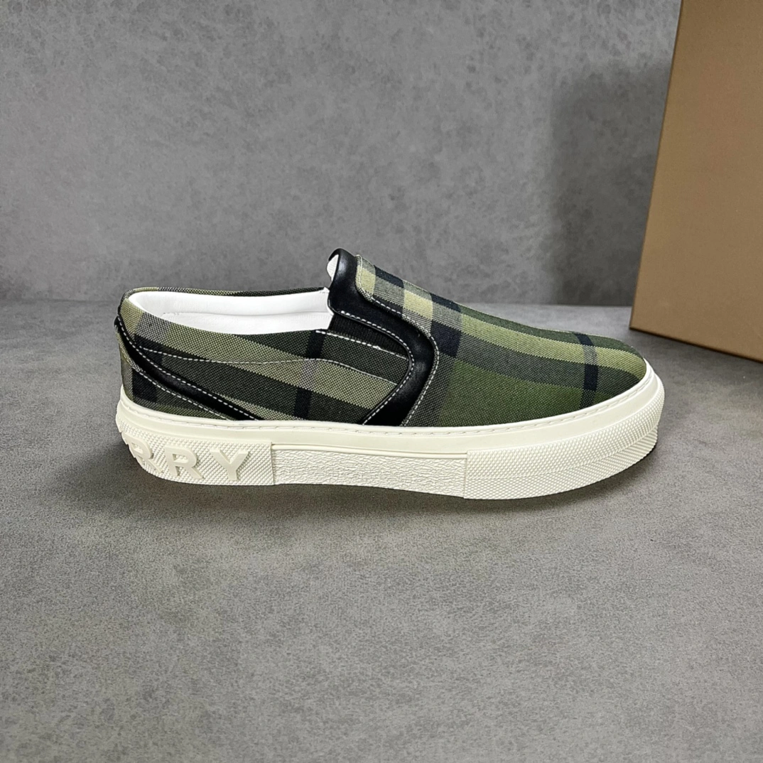 Sleek Men B*urberry Top Sneaker Low CP 20230614- 6206