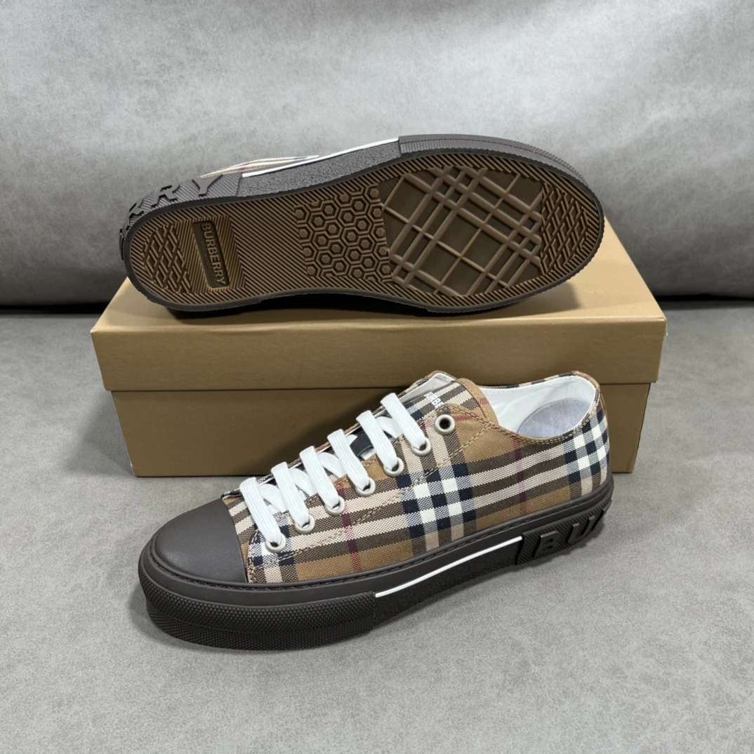 Men B*urberry Top Sneaker Low CP 20230614- Attractive 6228