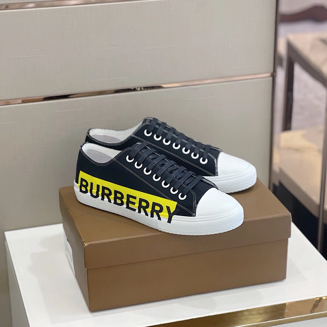 Men B*urberry Top Sneaker Practical 6286