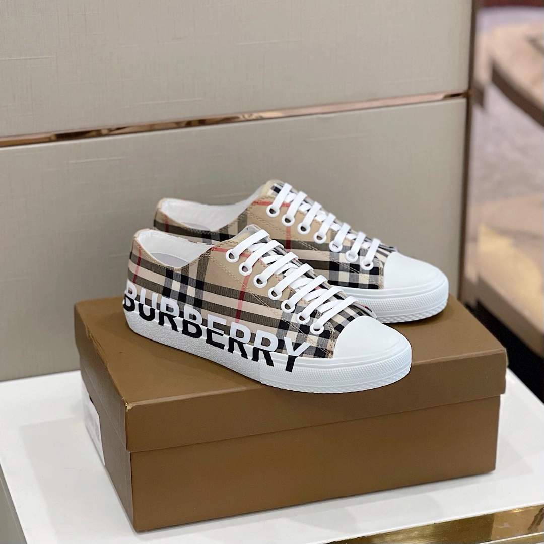 Men B*urberry Top Sneaker Practical 6286