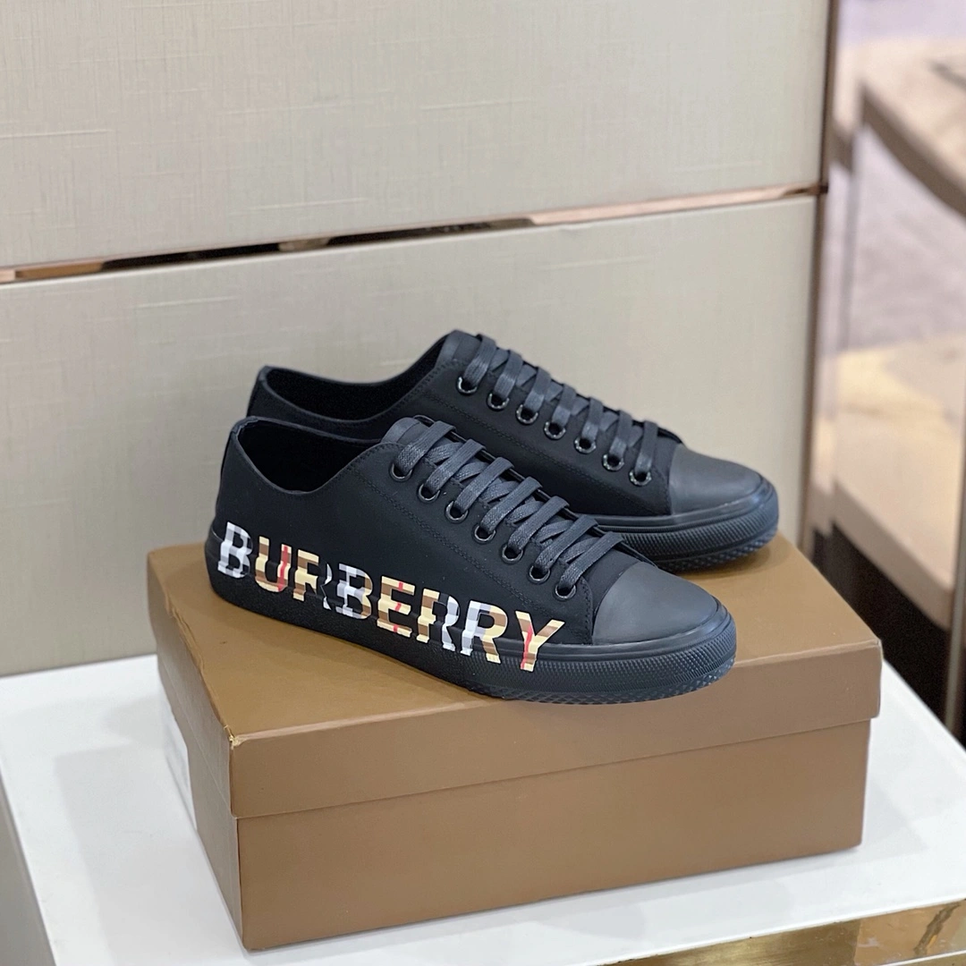 Men B*urberry Top Sneaker Practical 6286
