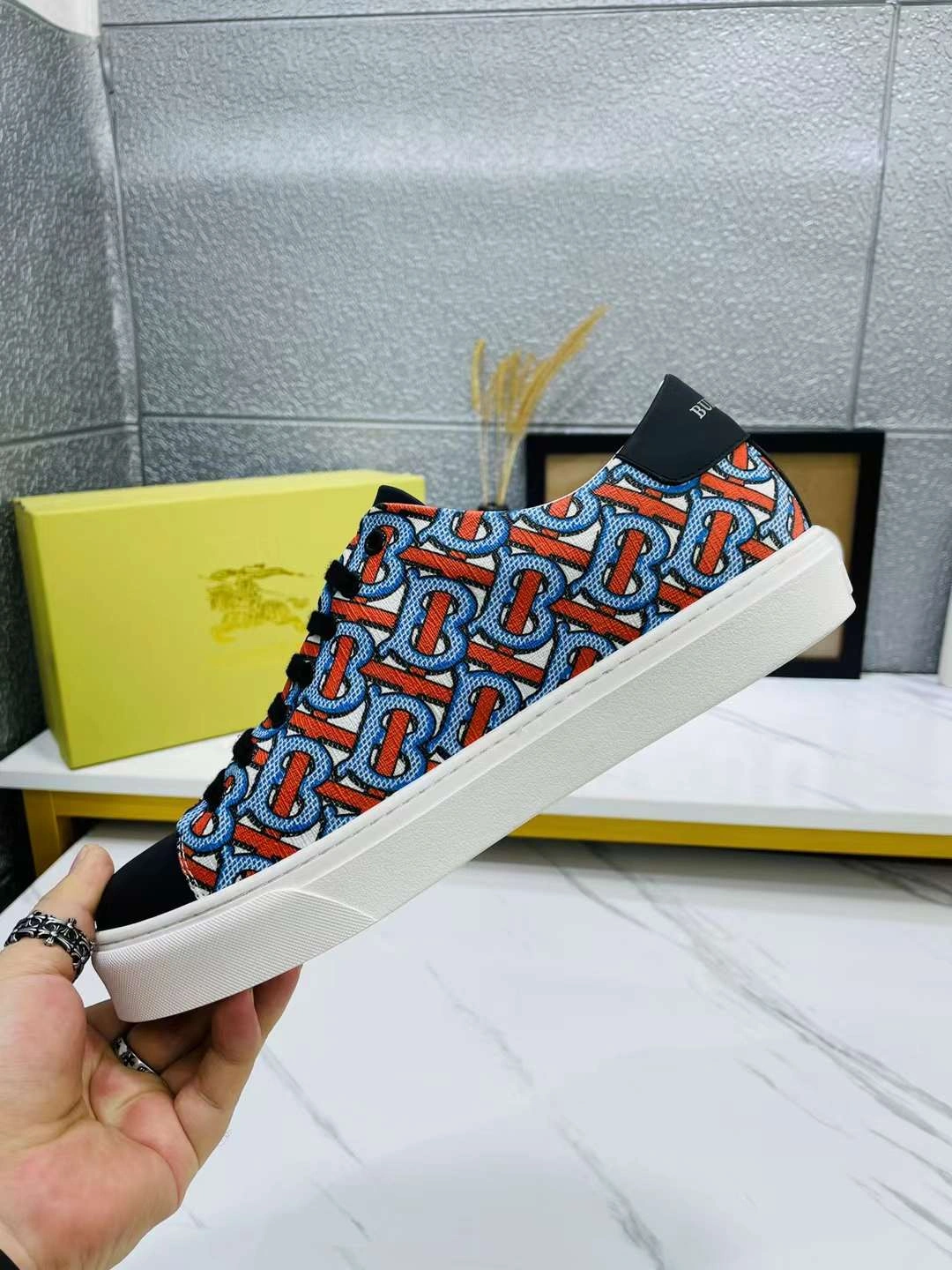 Men B*urberry Top Sneaker GoodFit 6288