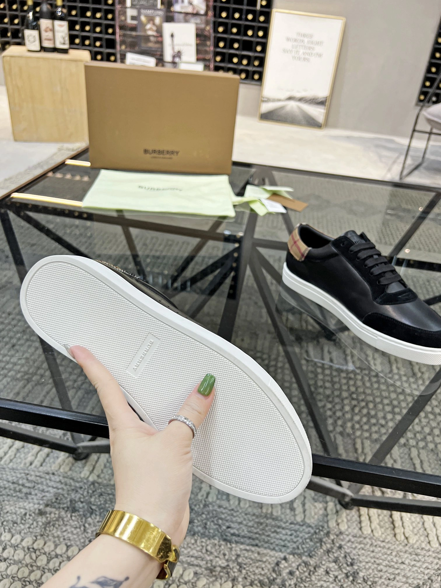 Men B*urberry Top Sneakers CP 20230606- Stylish 6278