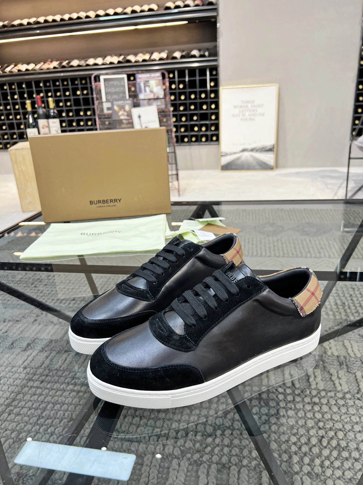 Men B*urberry Top Sneakers CP 20230606- Stylish 6278