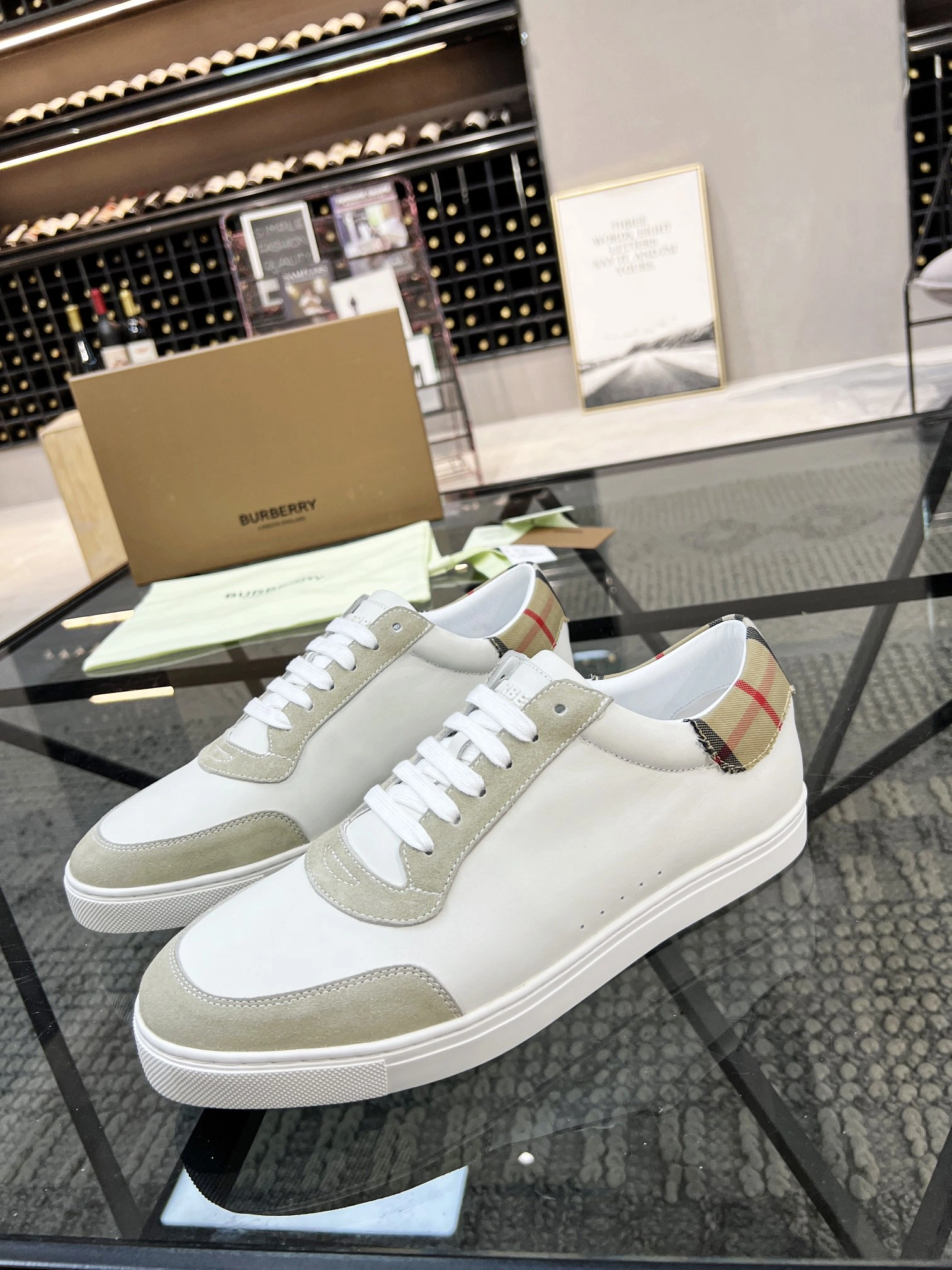 Men B*urberry Top Sneakers CP 20230606- EasyCare 6277