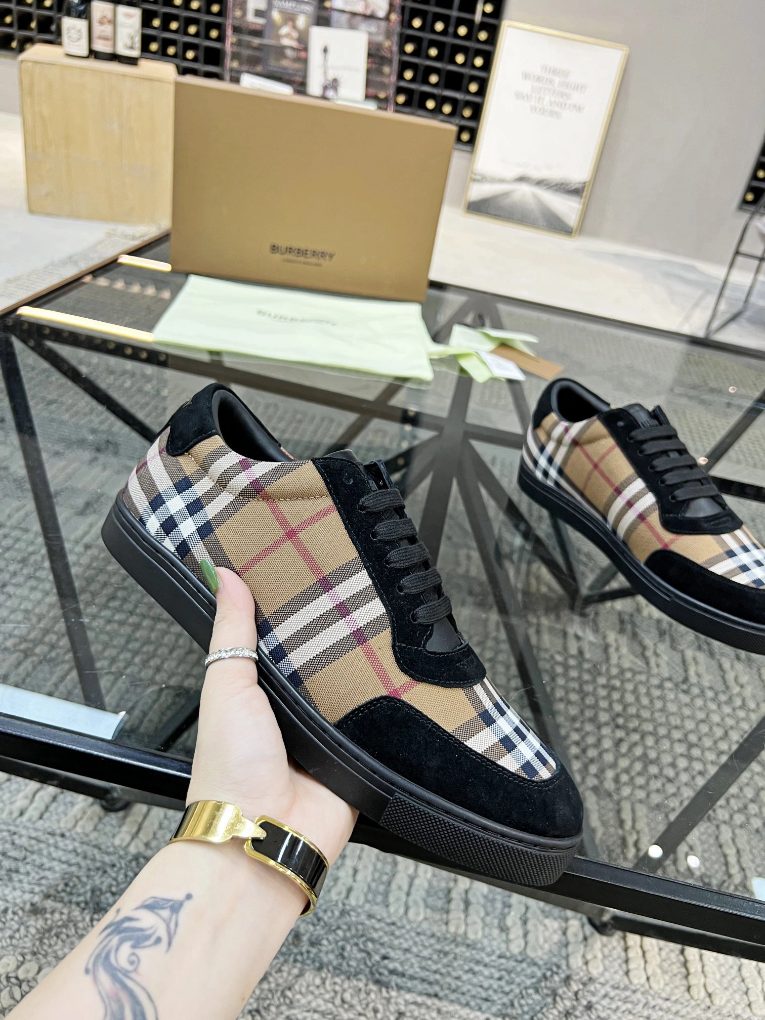 Durable Men B*urberry Top Sneakers CP 20230606- 6276